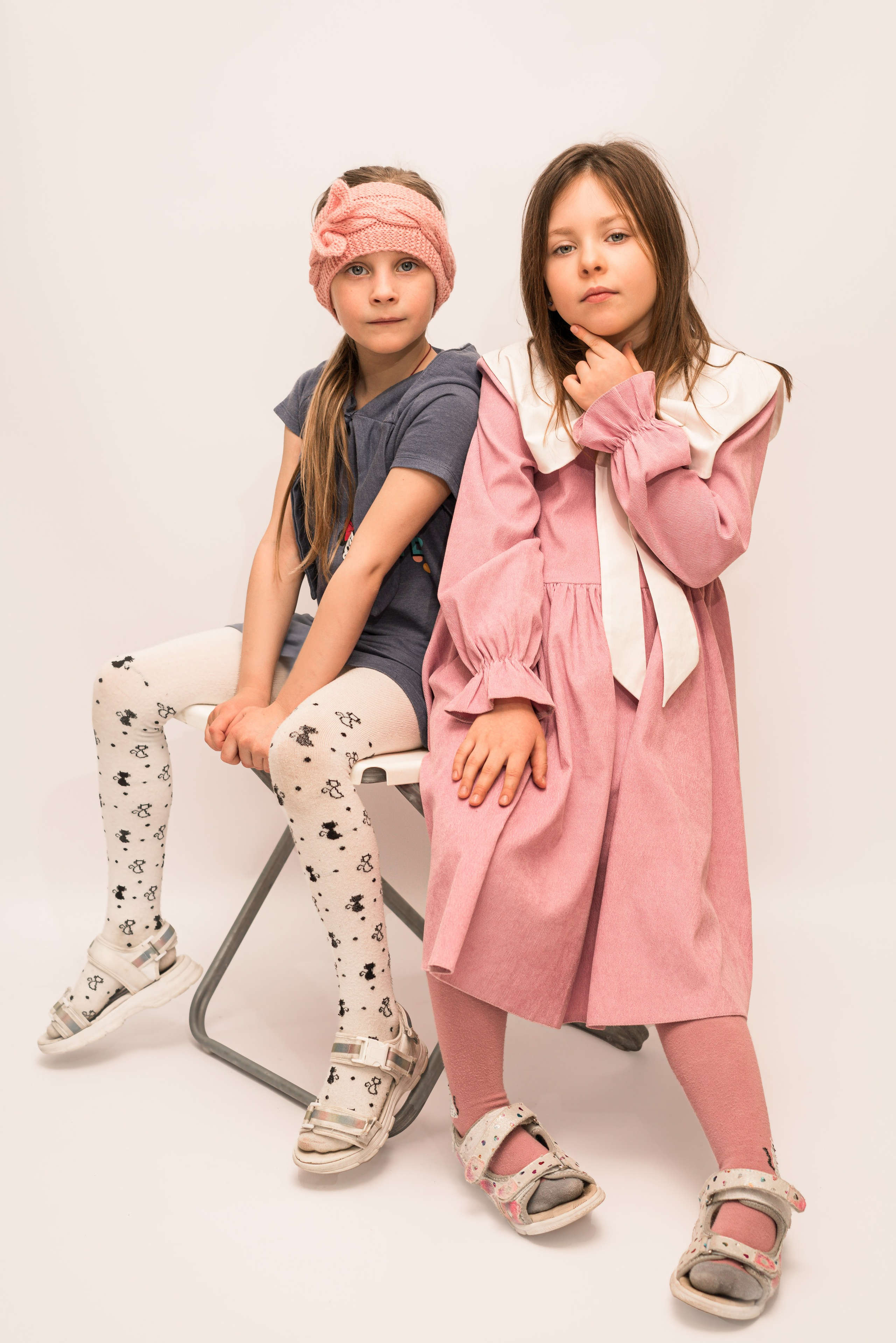 Детский сад, портреты белый фон. Фотограф Шунова Саша