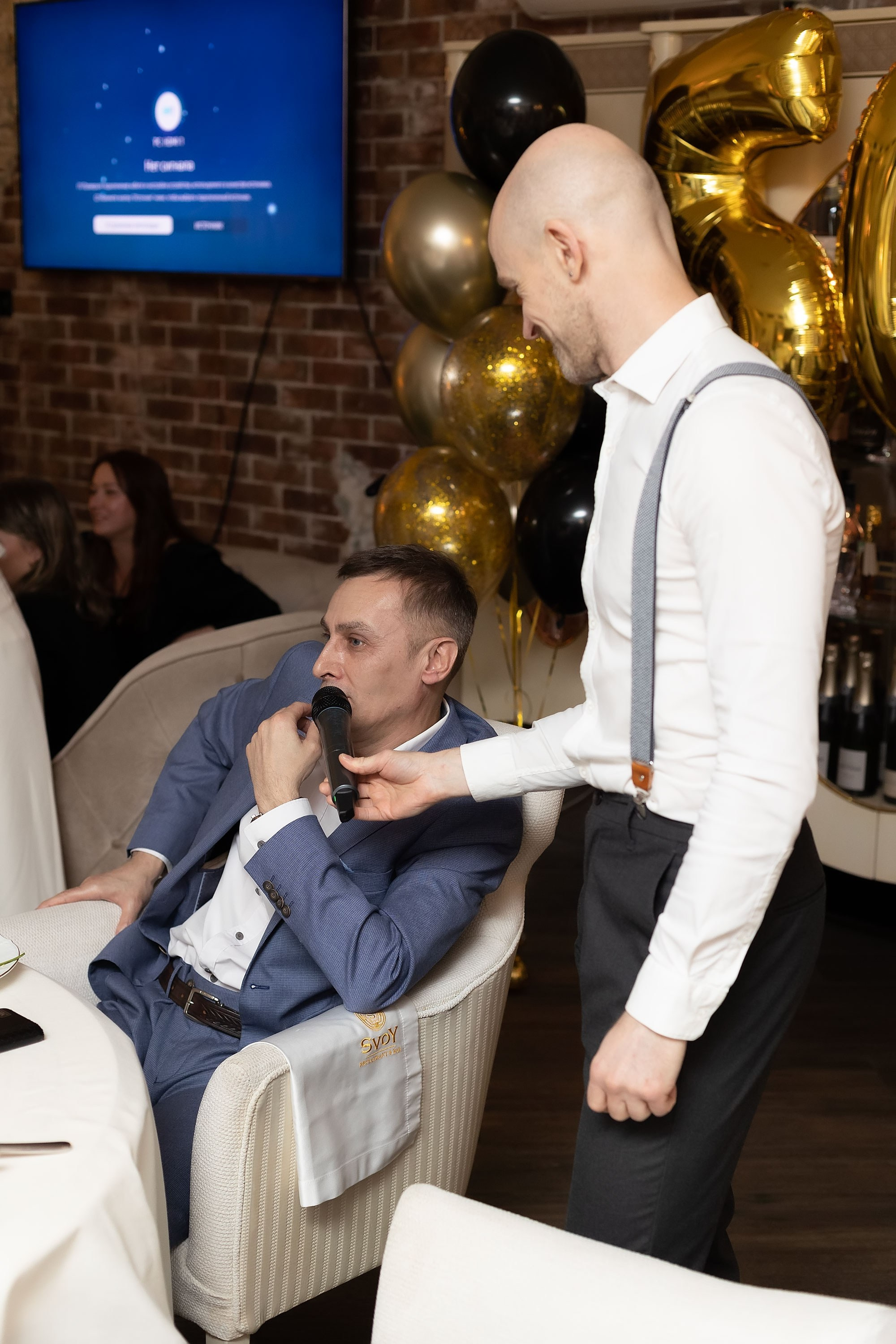 Юбилей (Ресторан «Свой»). Семейный, индивидуальный фотограф в Москве Ангели Марина