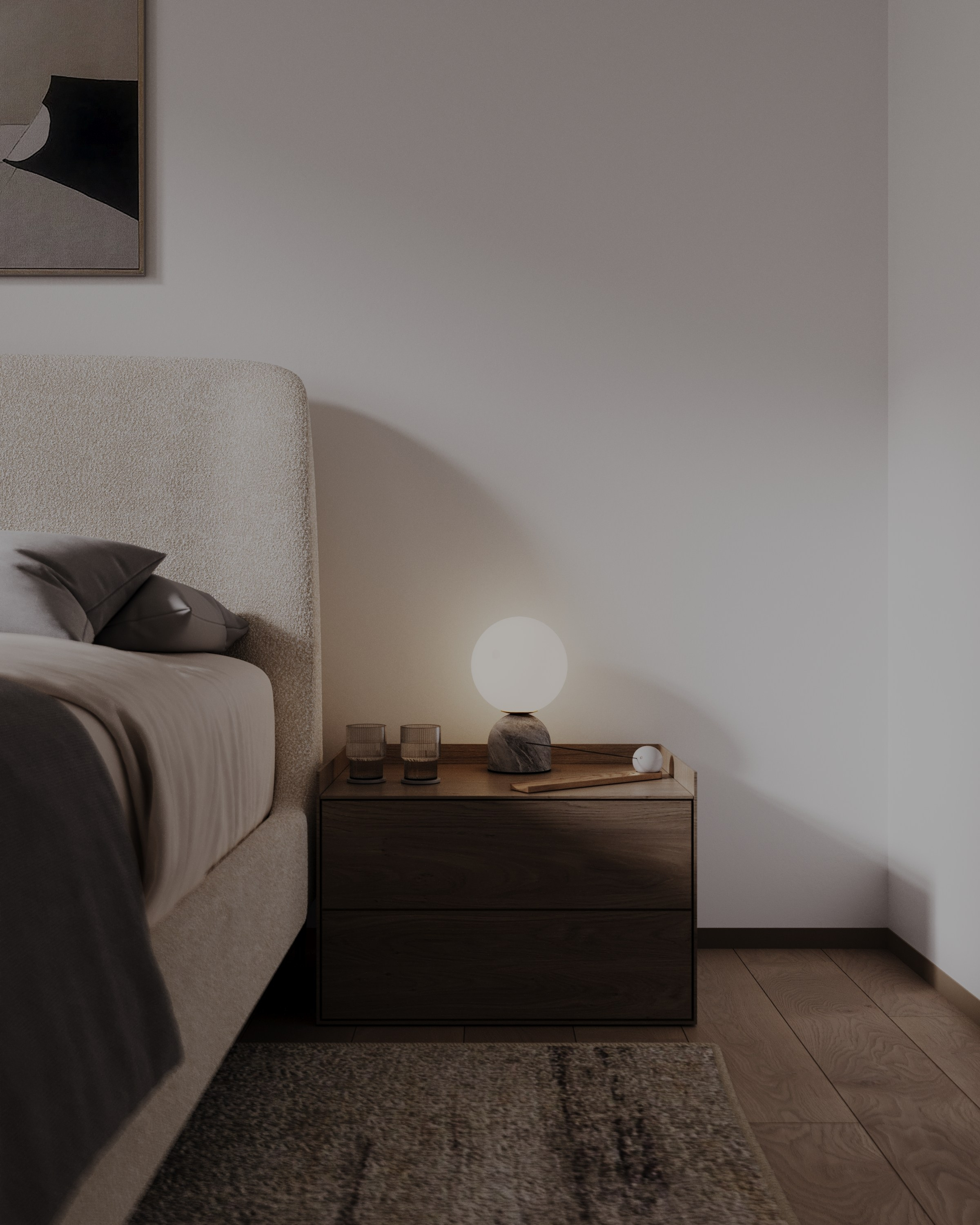 Интерьер квартиры. ОАЭ, Дубай. Главная