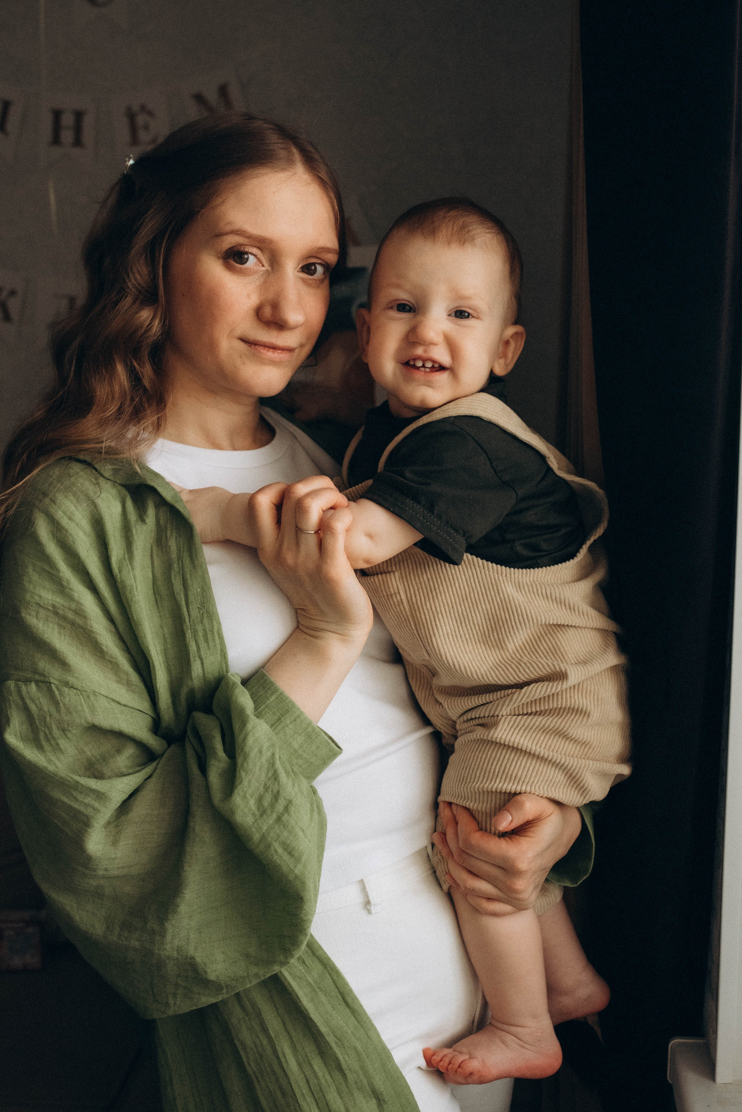 Семейная фотосессия ко дню рождения малыша. Семейный фотограф в Железнодорожном Масаева Елена