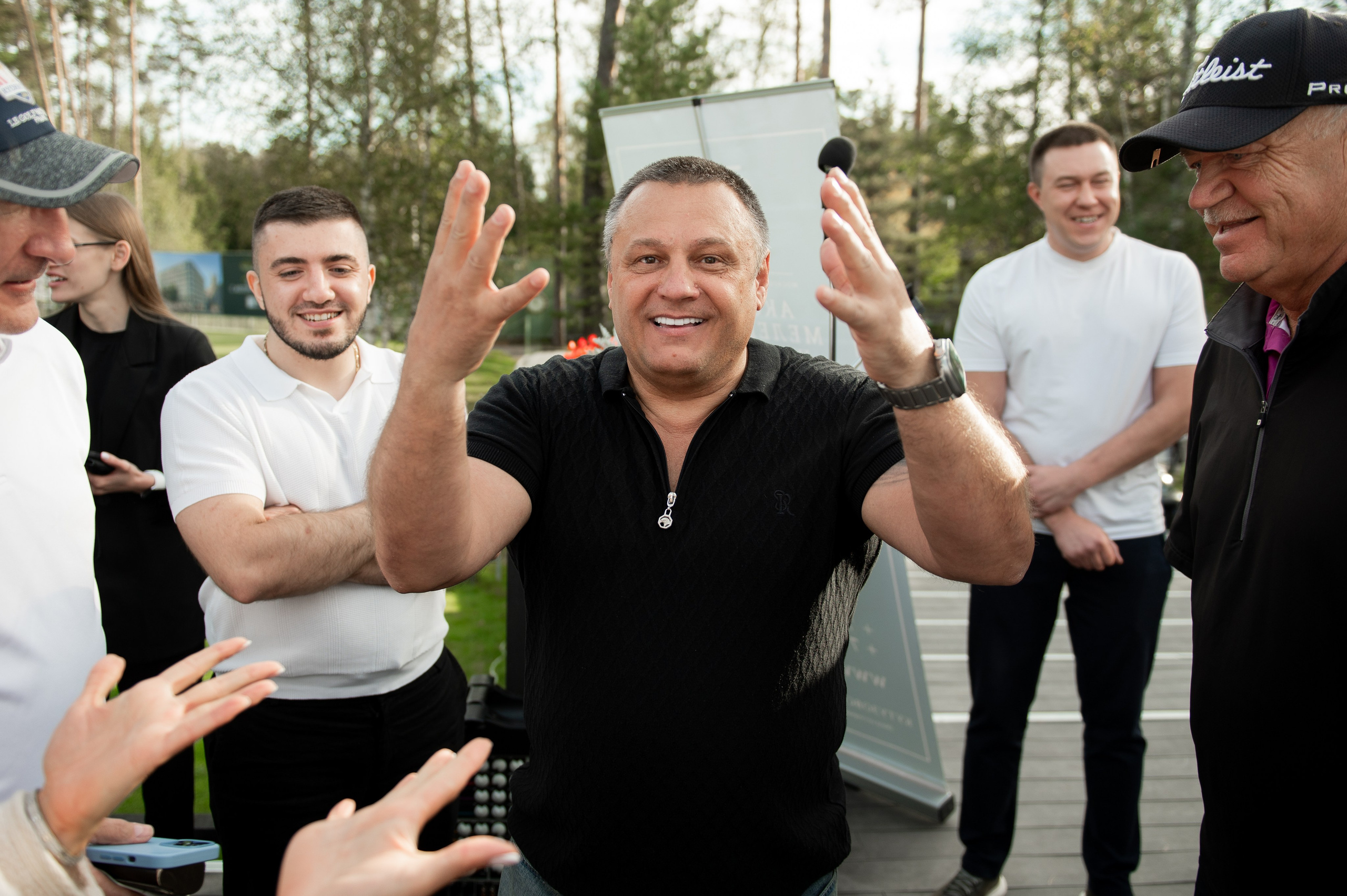 Турнир по гольфу. Профессиональный фотограф в Москве Александра Харламова