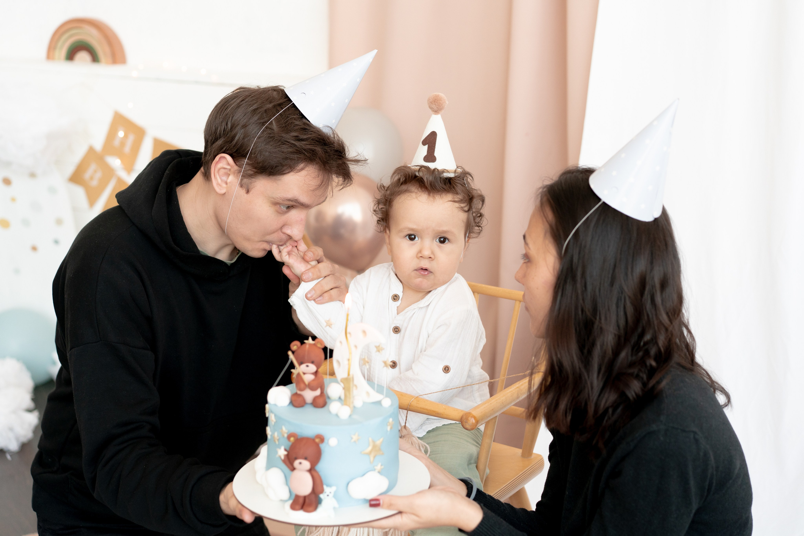 Марку 1 годик!. Детская, семейная фотостудия в Санкт-Петербурге ТЕПЛО