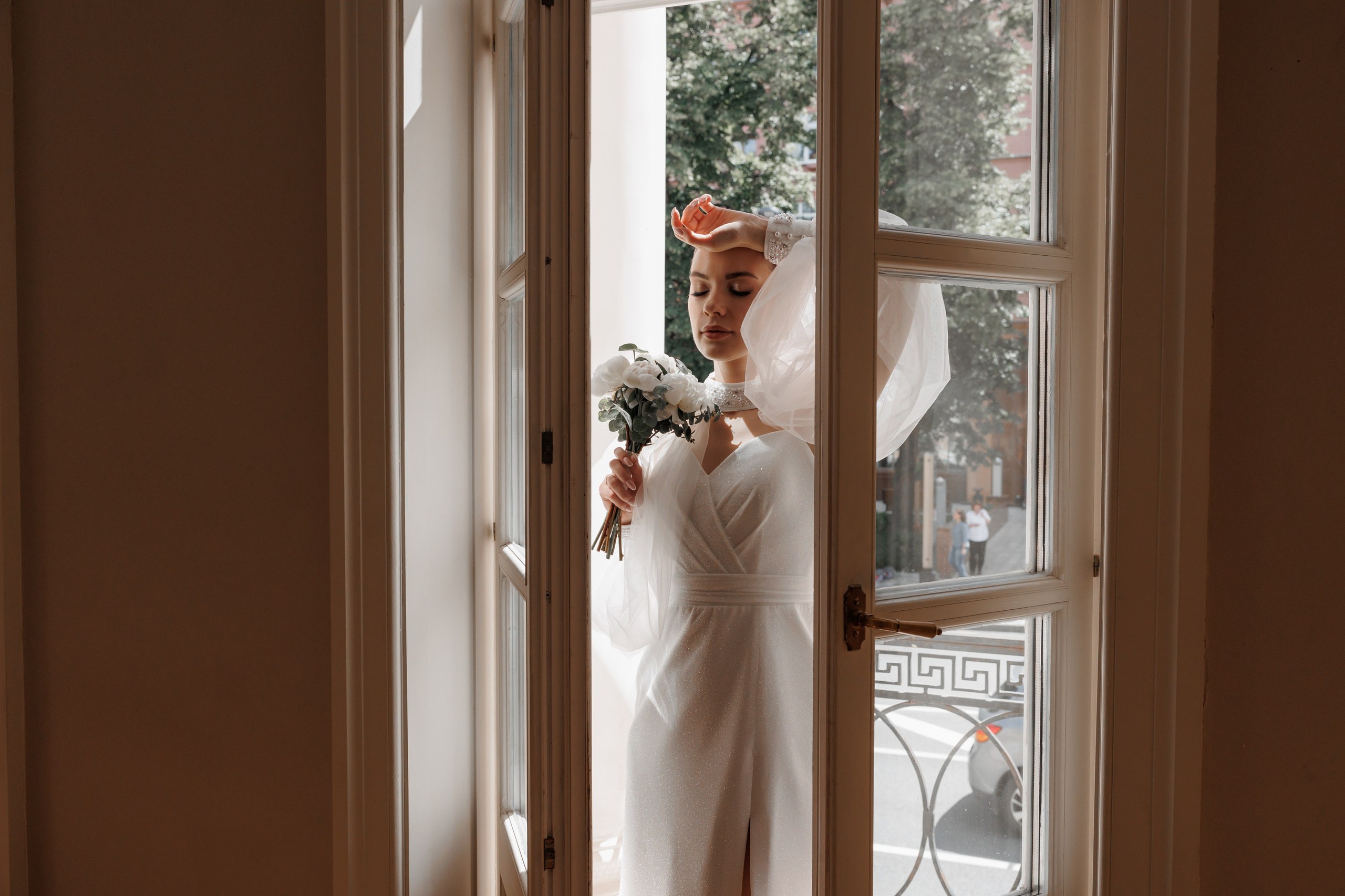 Анна и Сергей, Особняк Муравьевых-Апостолов, прогулка по ВДНХ, ресторан «Домик в саду». Свадебный и репортажный фотограф (Москва, Королев и другие)