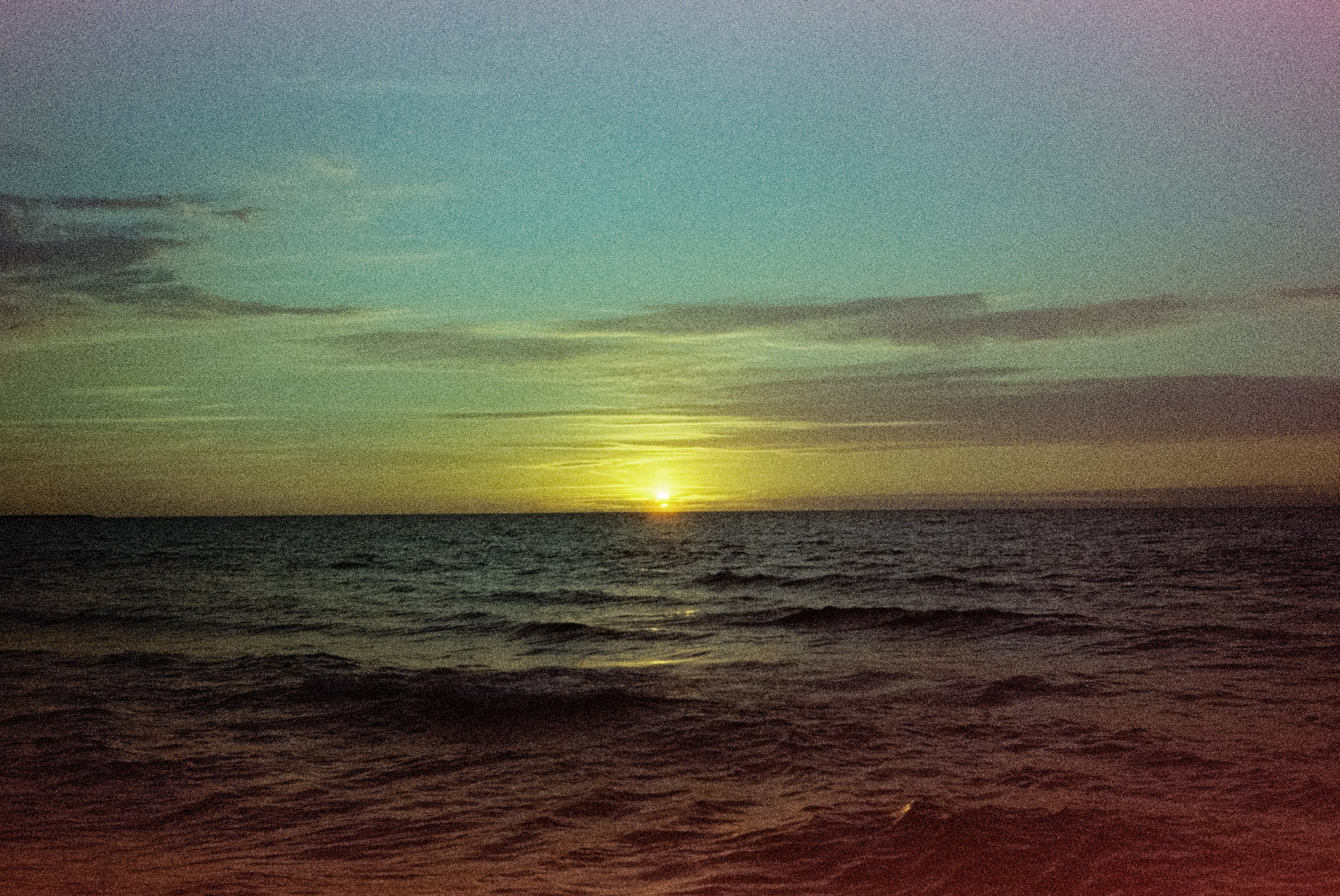 Зеленоградск. Закат на пляже. Фотограф-документалист Мария Осокина