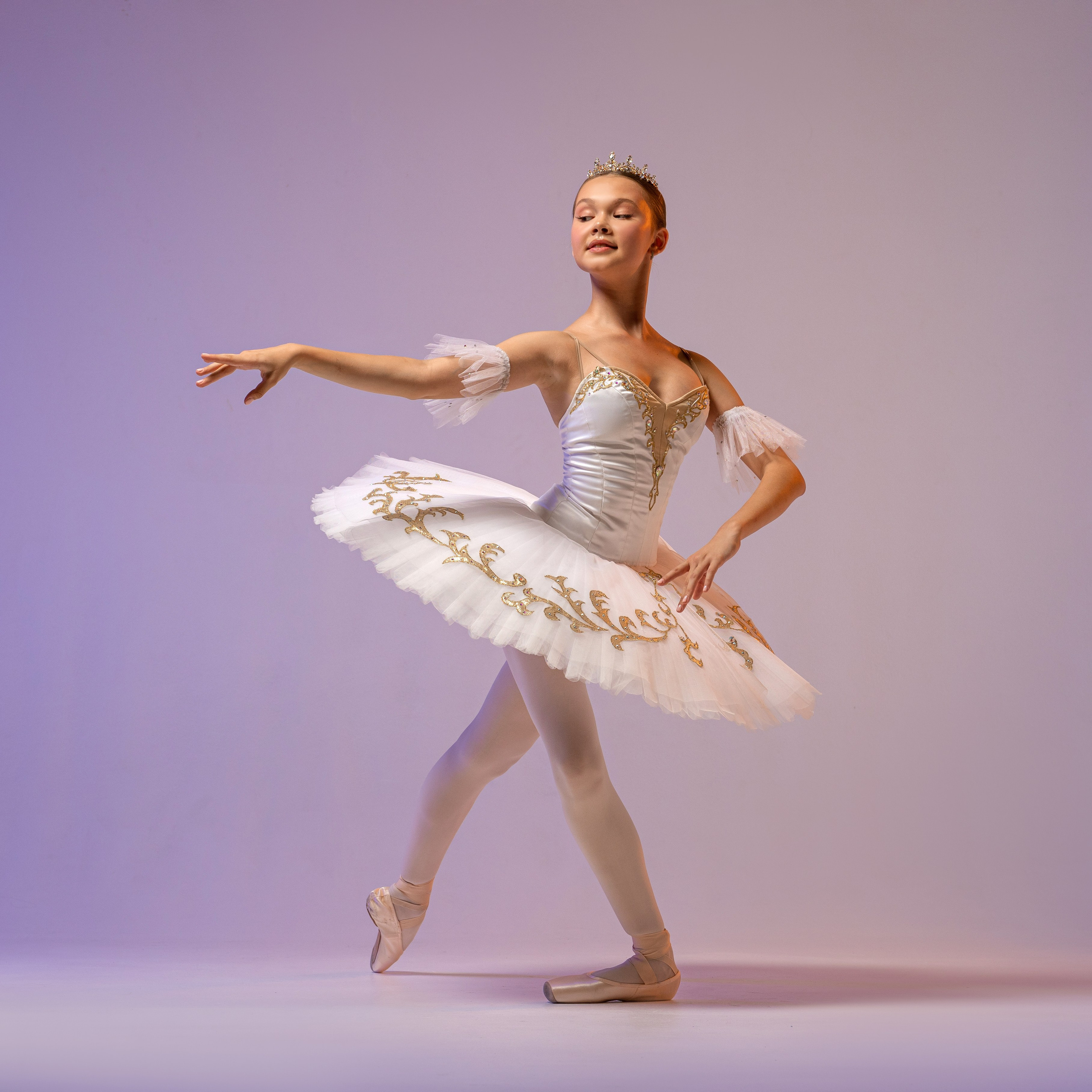 Балетная съёмка на белой циклораме и фонах. Балетный фотограф Алина Ханько — Душа Балета