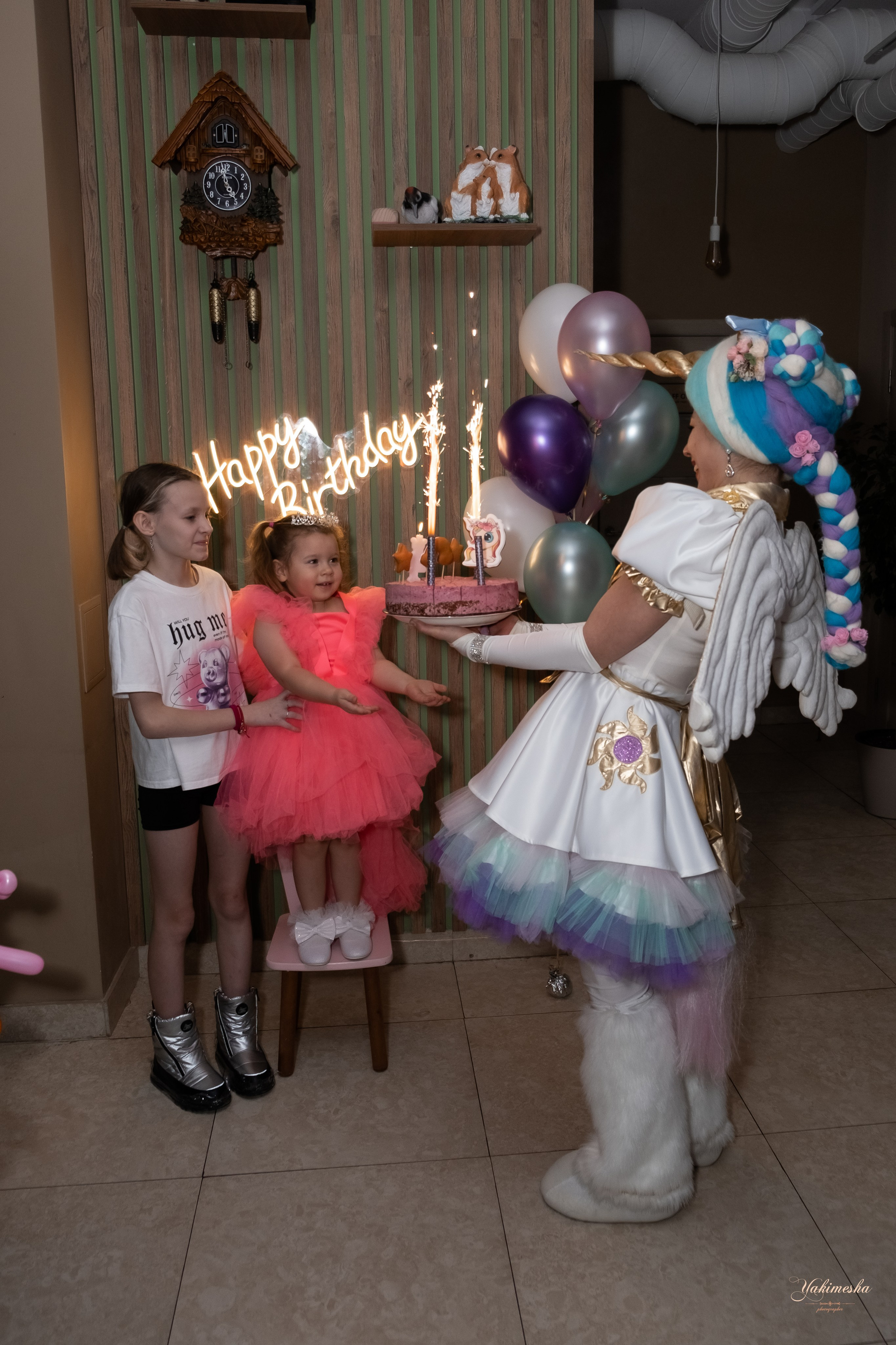 День рождение ребенка. Семейный и женский фотограф в Санкт-Петербурге