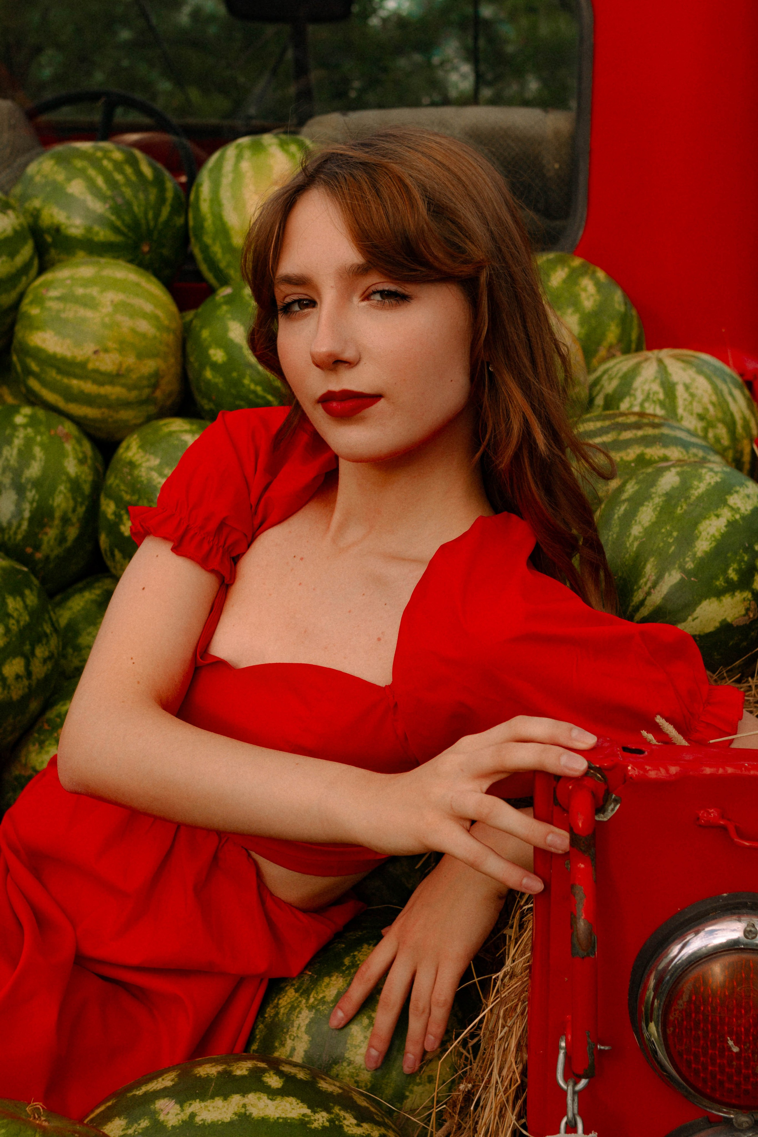 Пикап с арбузами. Создадим шедевр? Виталина и её фотоискусство