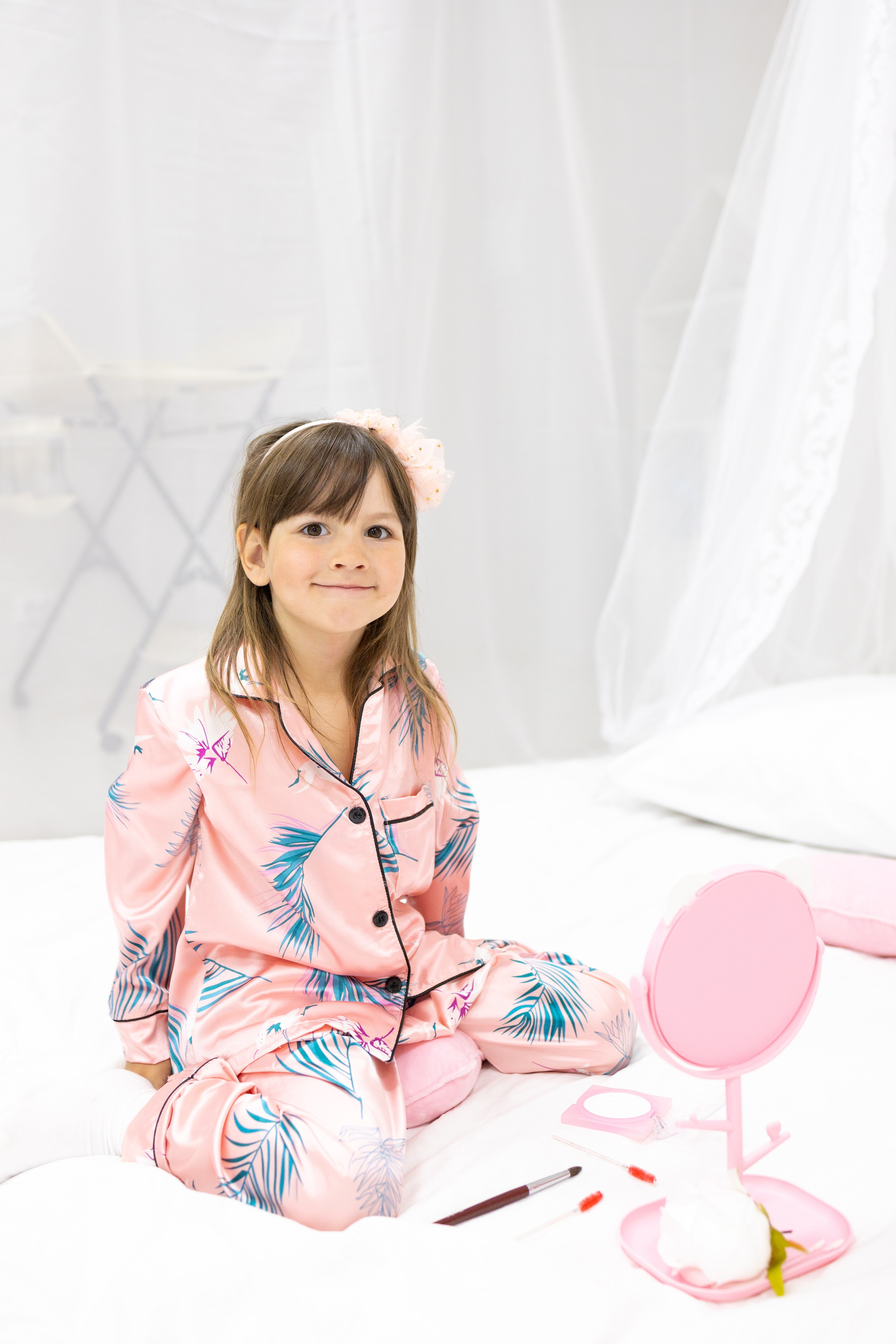 Ксюшенька, 6 лет, с визажистом. Фотограф новорожденных в Нижнем Новгороде Надежда Кадылкина