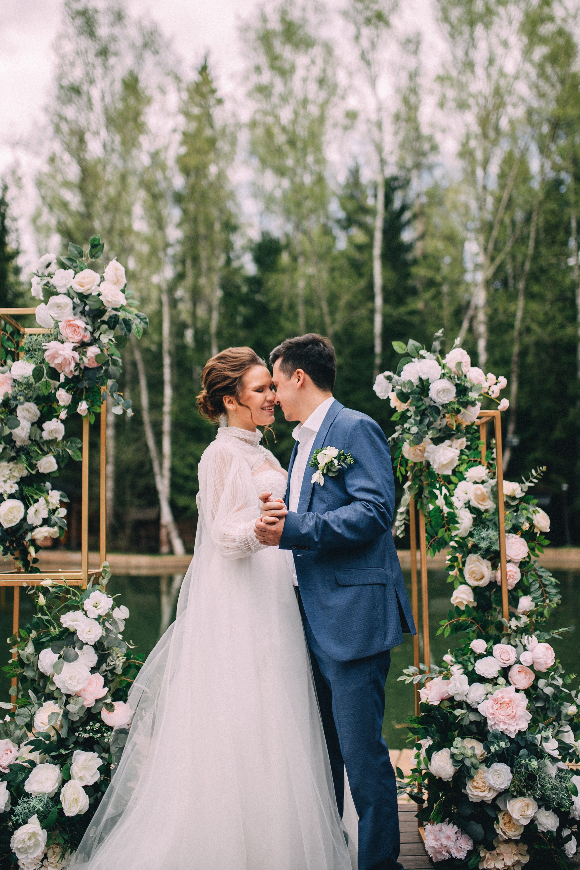 Свадьба Ани и Андрея за городом. Фотограф Дарья Воскресенская в Москве