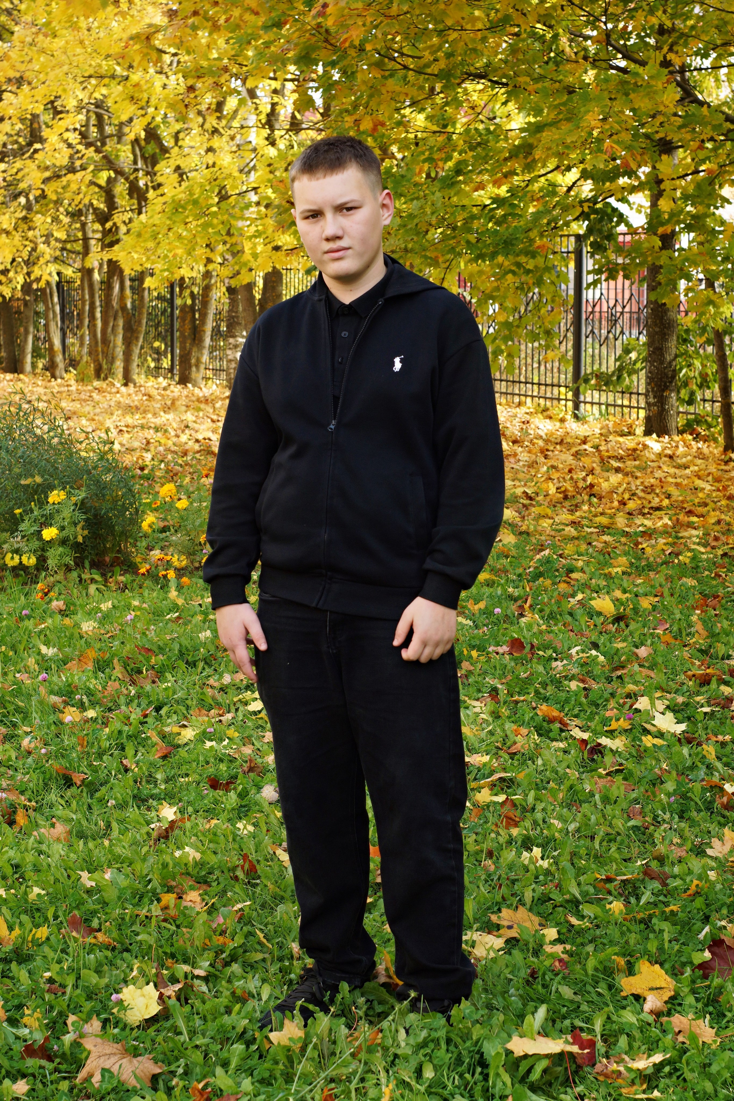 Осенняя фотосессия в школе г. Йошкар-Ола