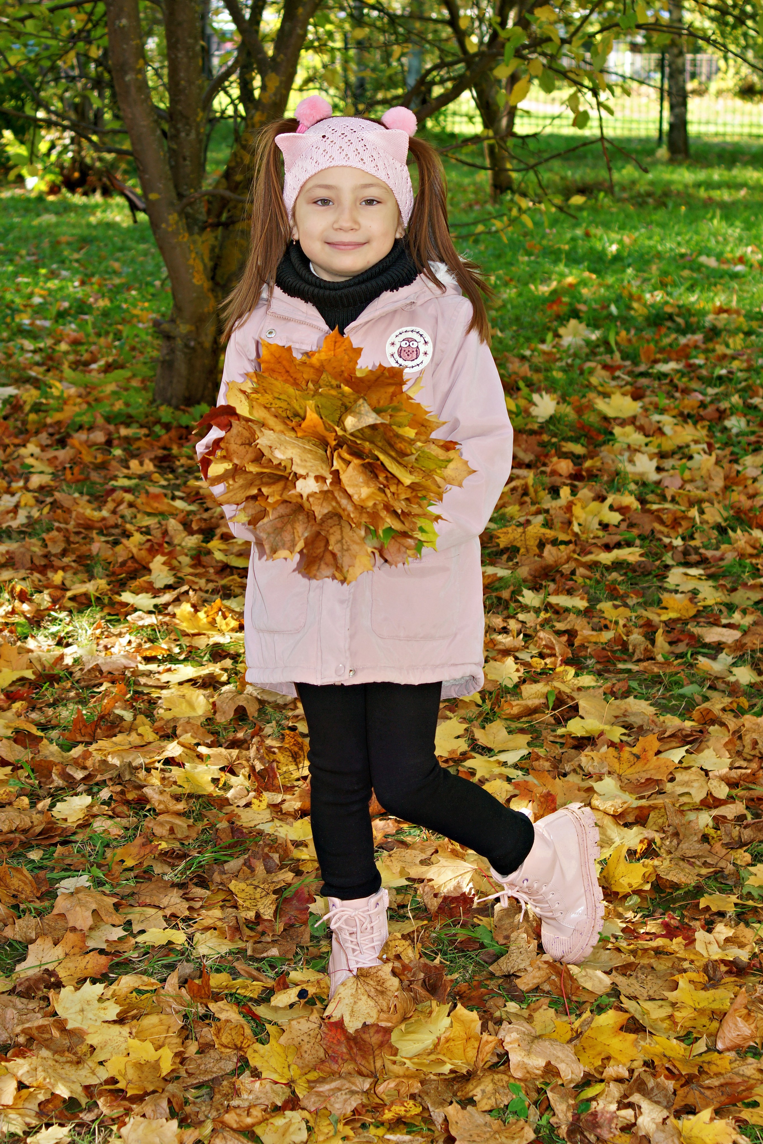 Осенняя фотосессия в детском саду г. Йошкар-Ола