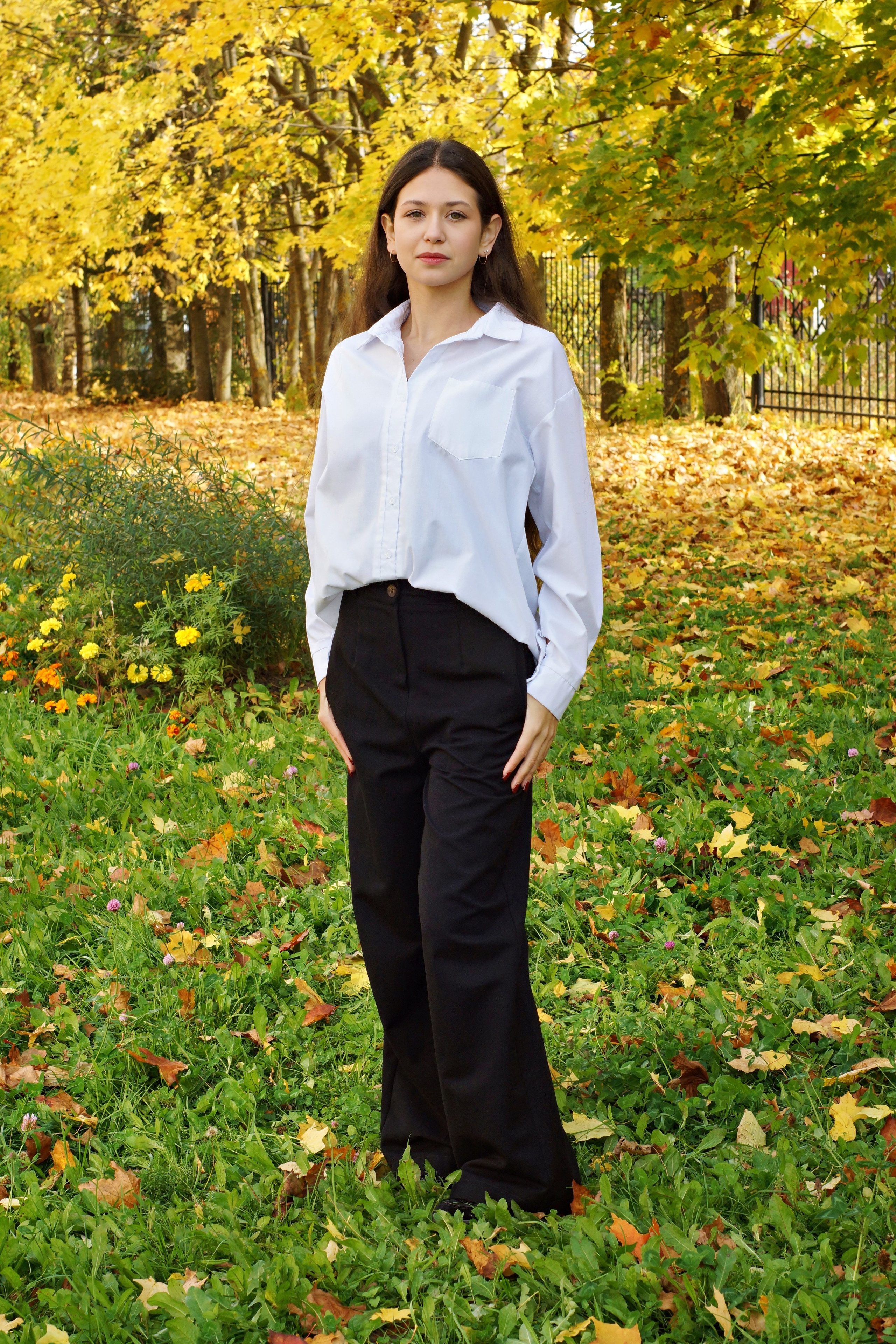 Осенняя фотосессия в школе г. Йошкар-Ола