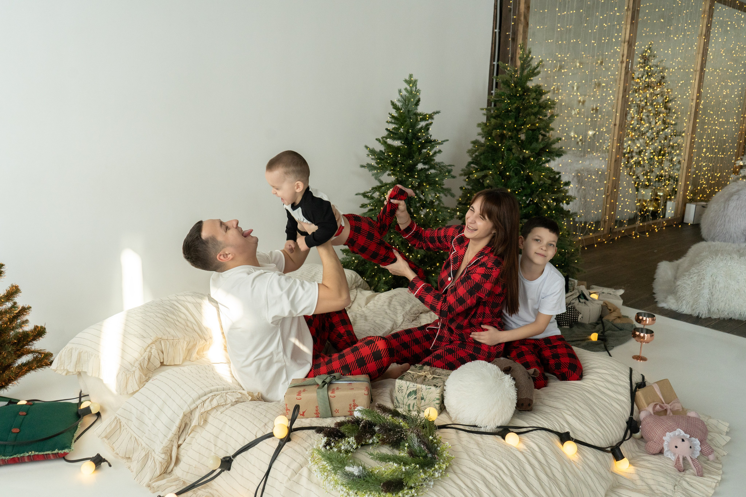 Новогодняя семейная фотосъемка. Фотограф из Владивостока Юлия Черепова