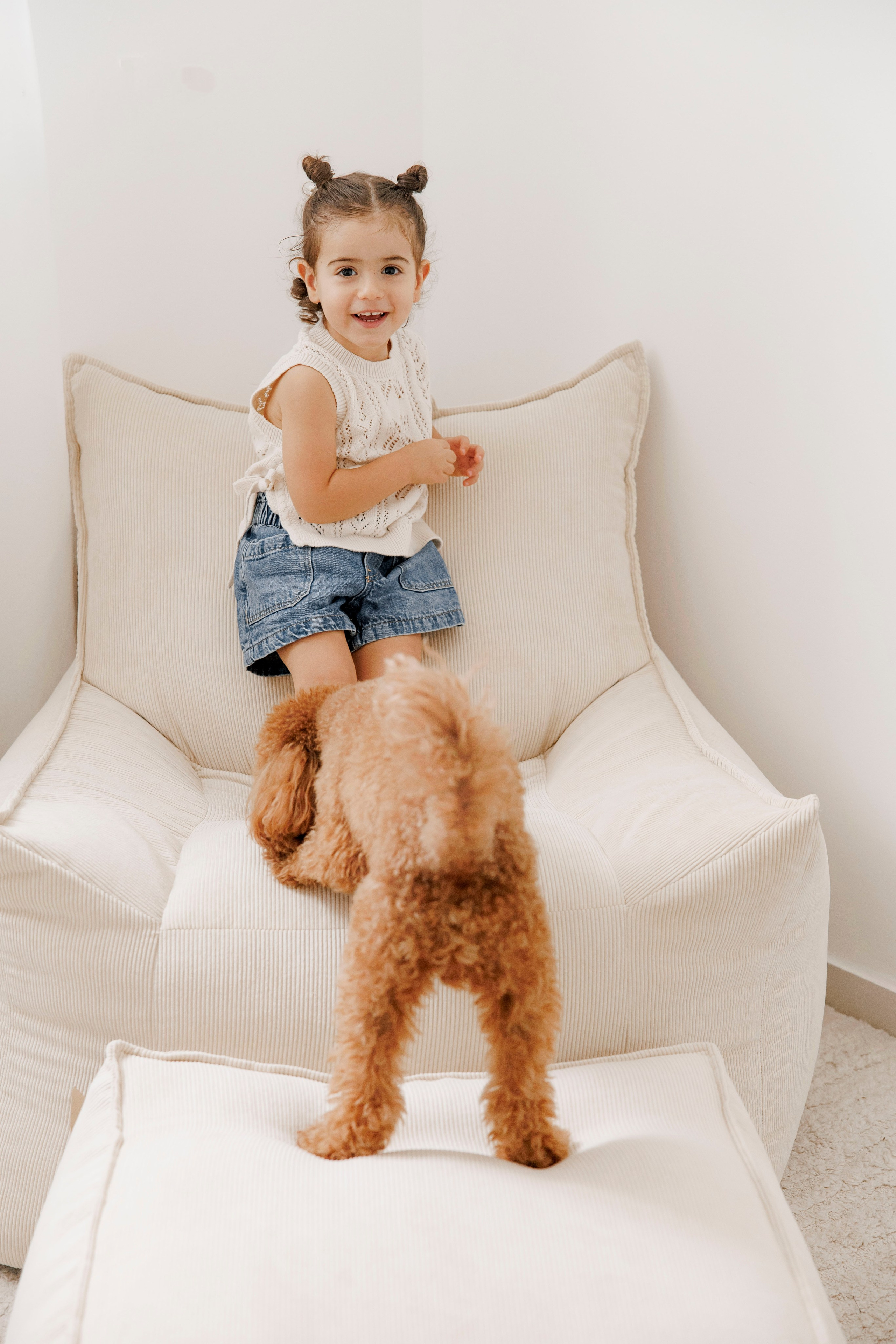 Family photoshoot at home. Главная