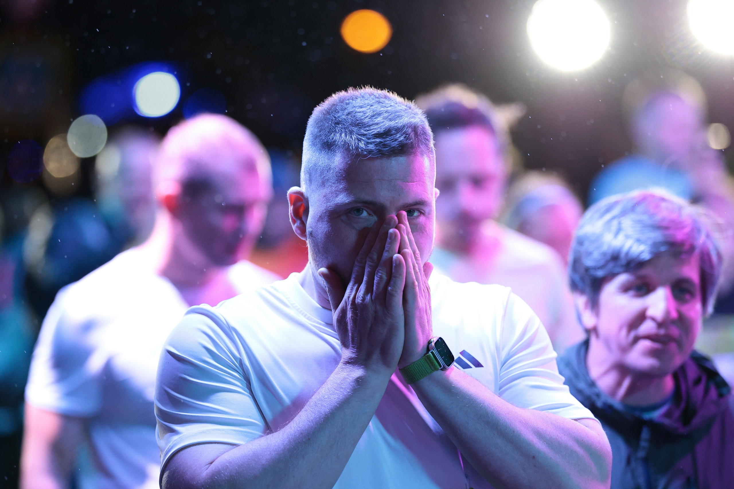 ПушкинРан ночной забег 2025. Спортивный фотограф в Санкт-Петербурге Илья Vacool