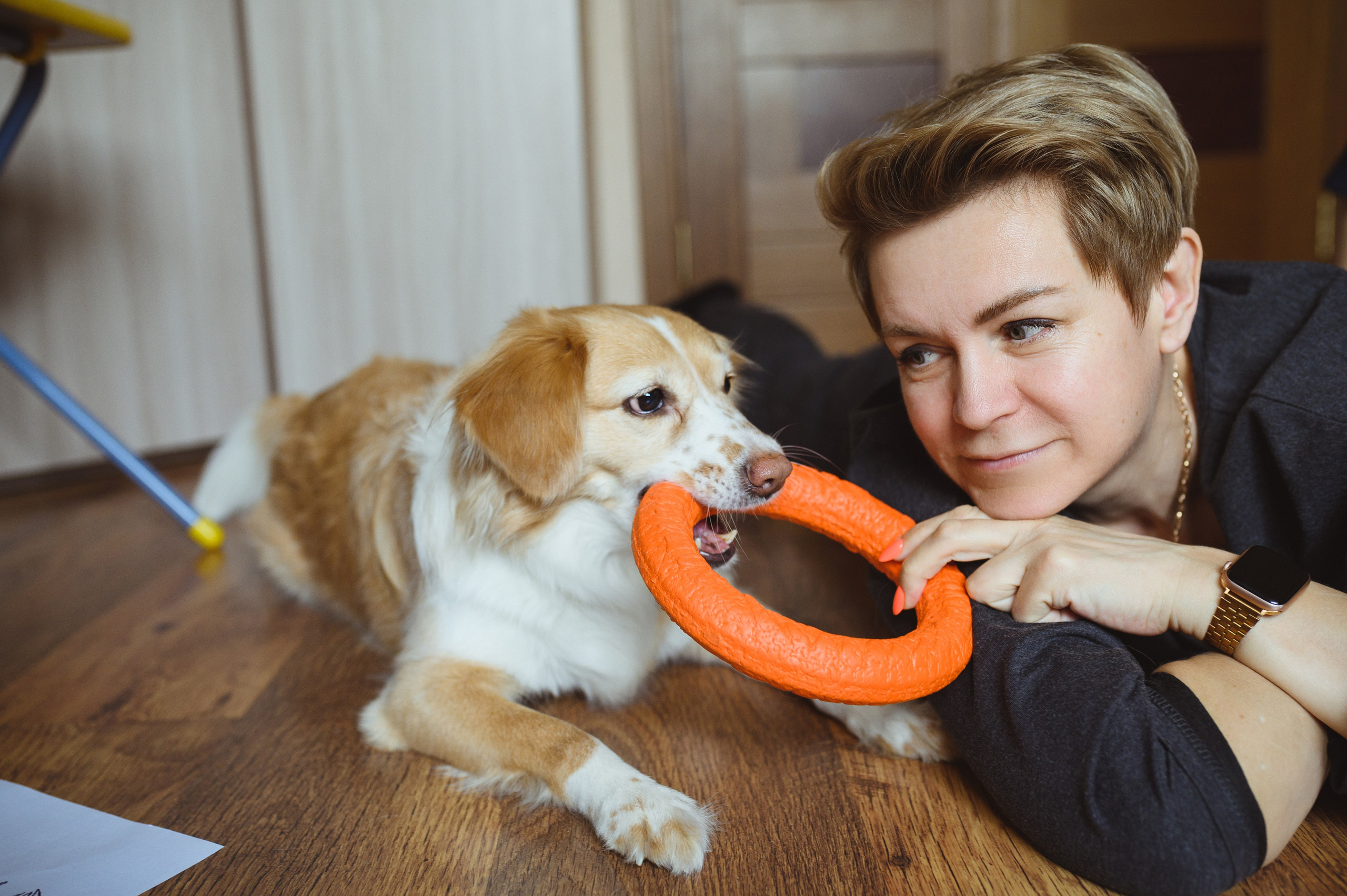 Семейная съемка с собакой. Семейный фотограф в Москве Ольга Барсукова
