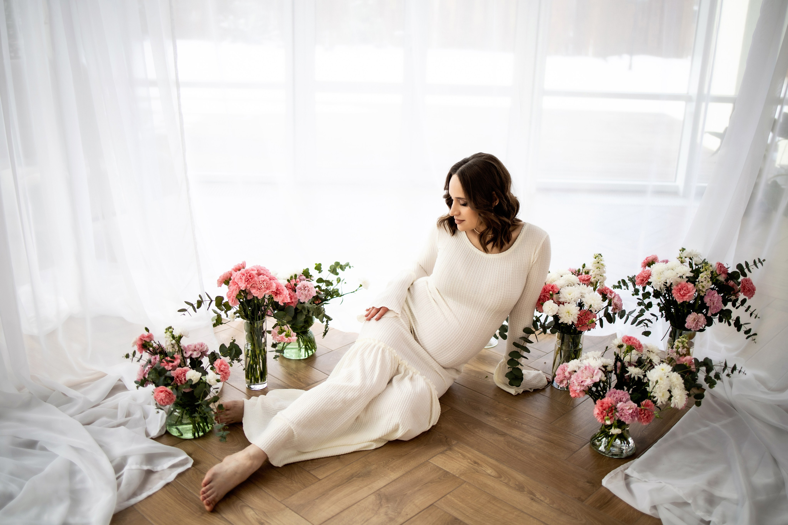 Вова, Диана и Вероника в ожидании. Фотограф Надежда Лукьянова