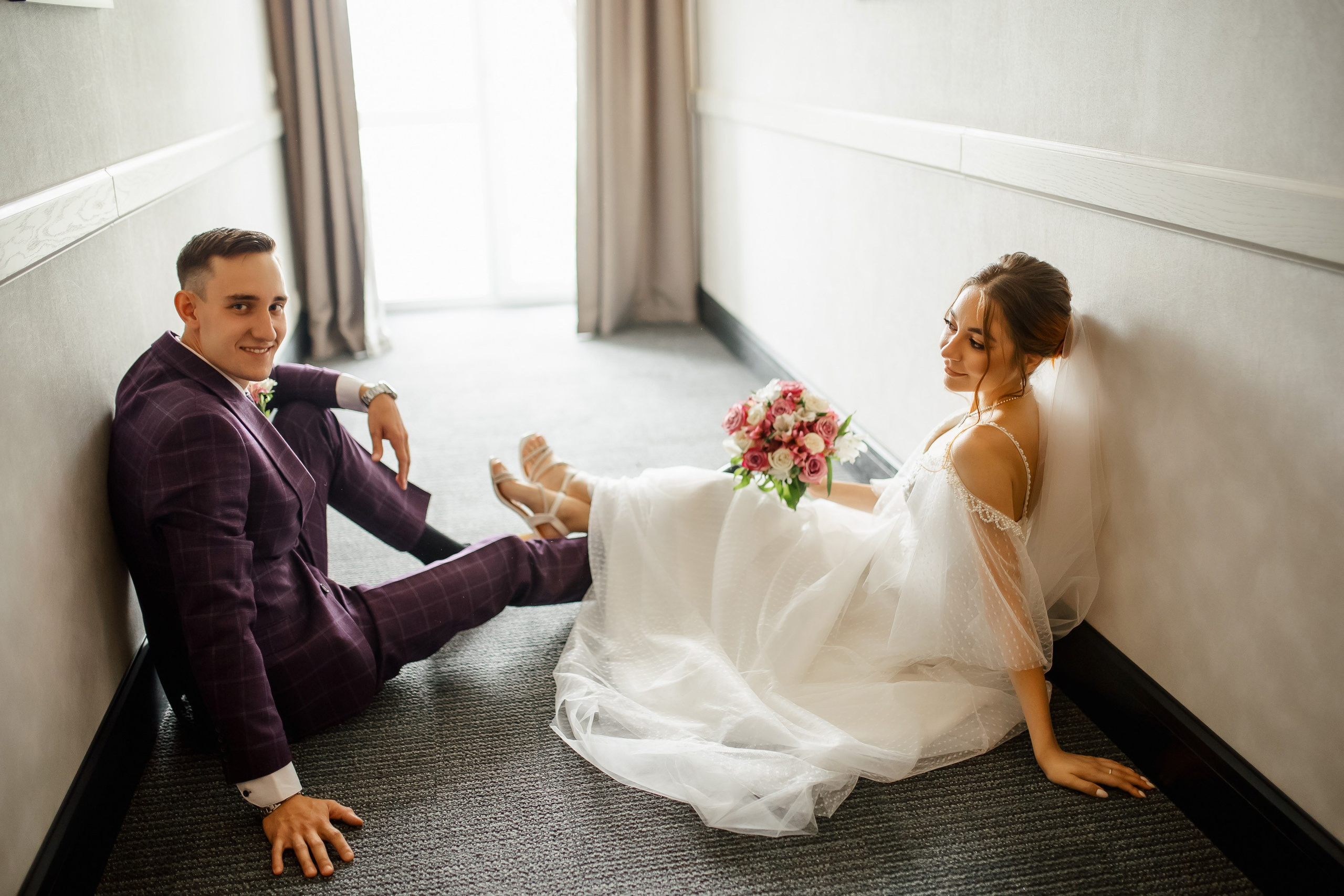 Ксения и Максим. Сборы Sopka. Прогулка по городу. Свадебный фотограф в Хабаровске