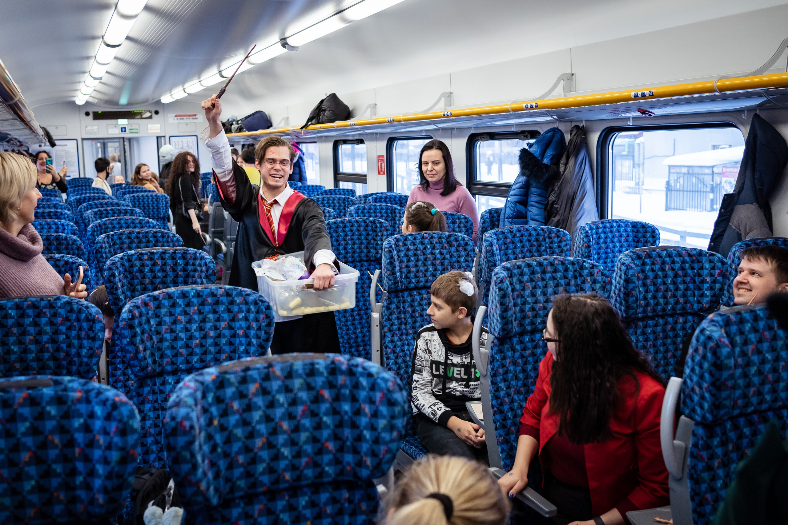Hogwarts Express. Семейный фотограф Варвара Сорока в городе Москве