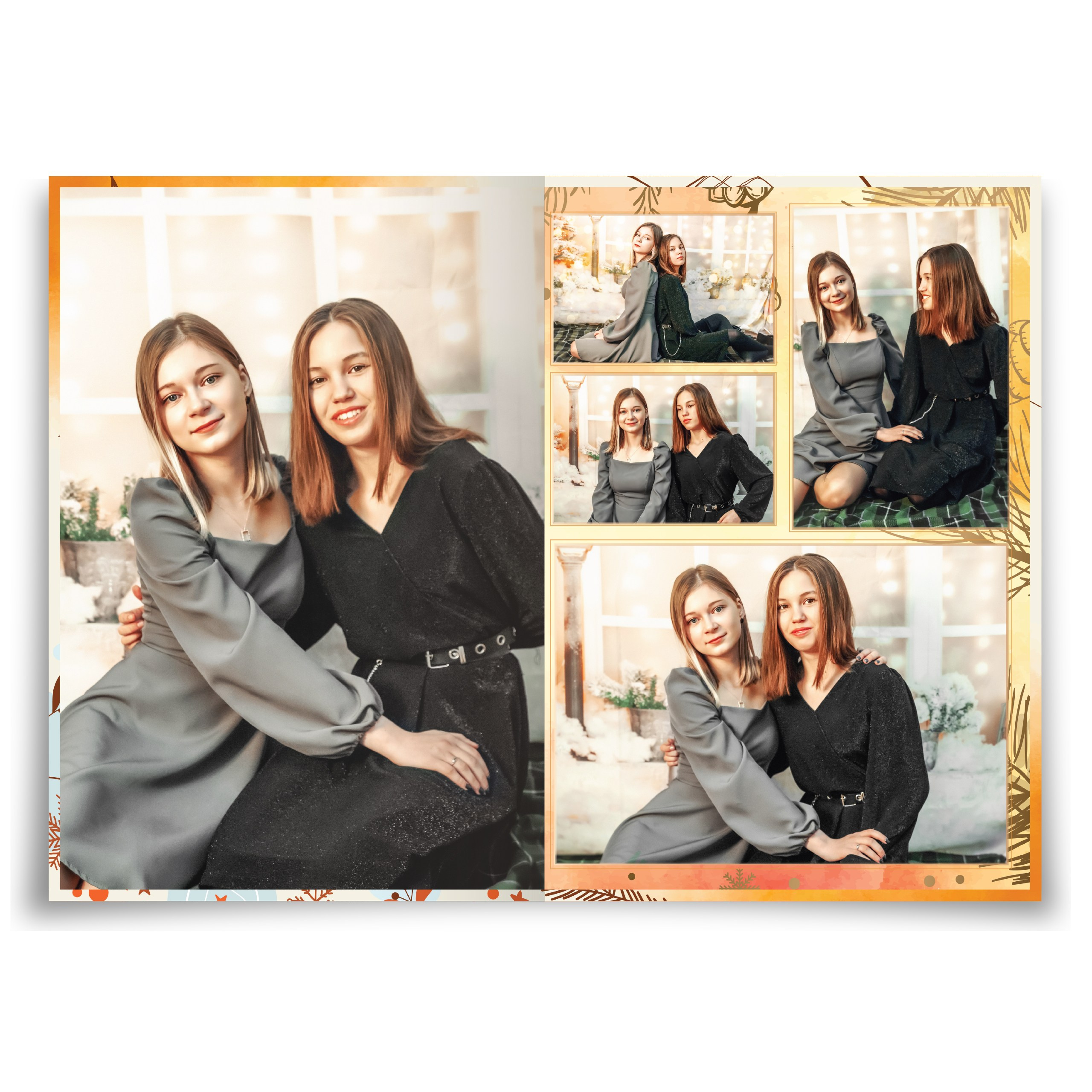 СЕМЕЙНЫЕ ФОТОКНИГИ. Выпускные альбомы. Фотограф Ксения Борисова