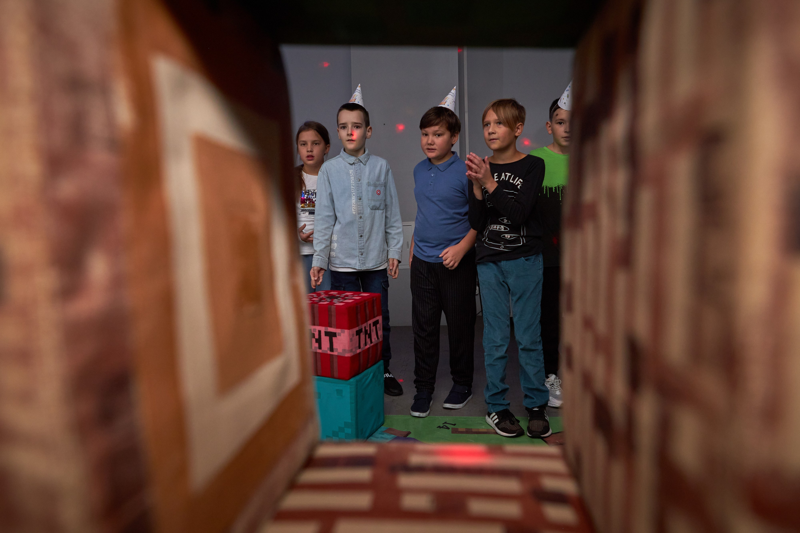 Репортажные кадры с детских праздников