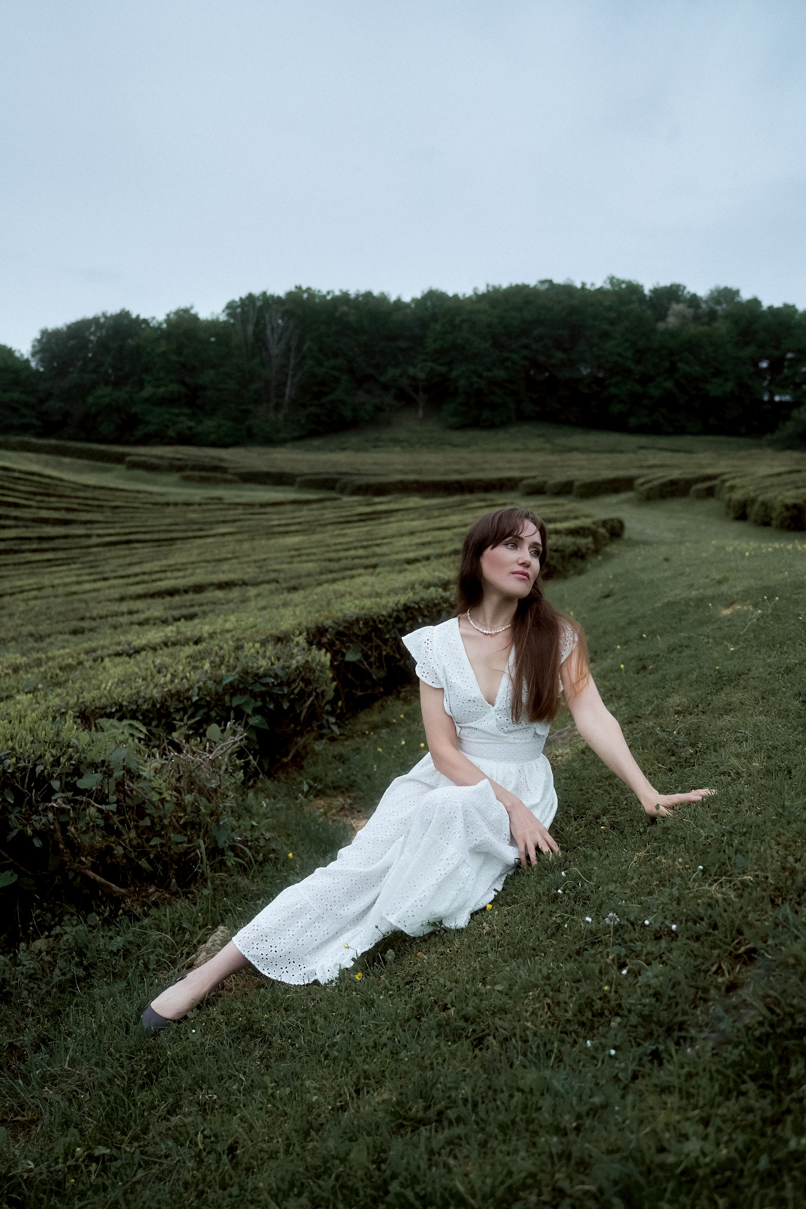 Ольга, фотосессия в Чайных плантациях