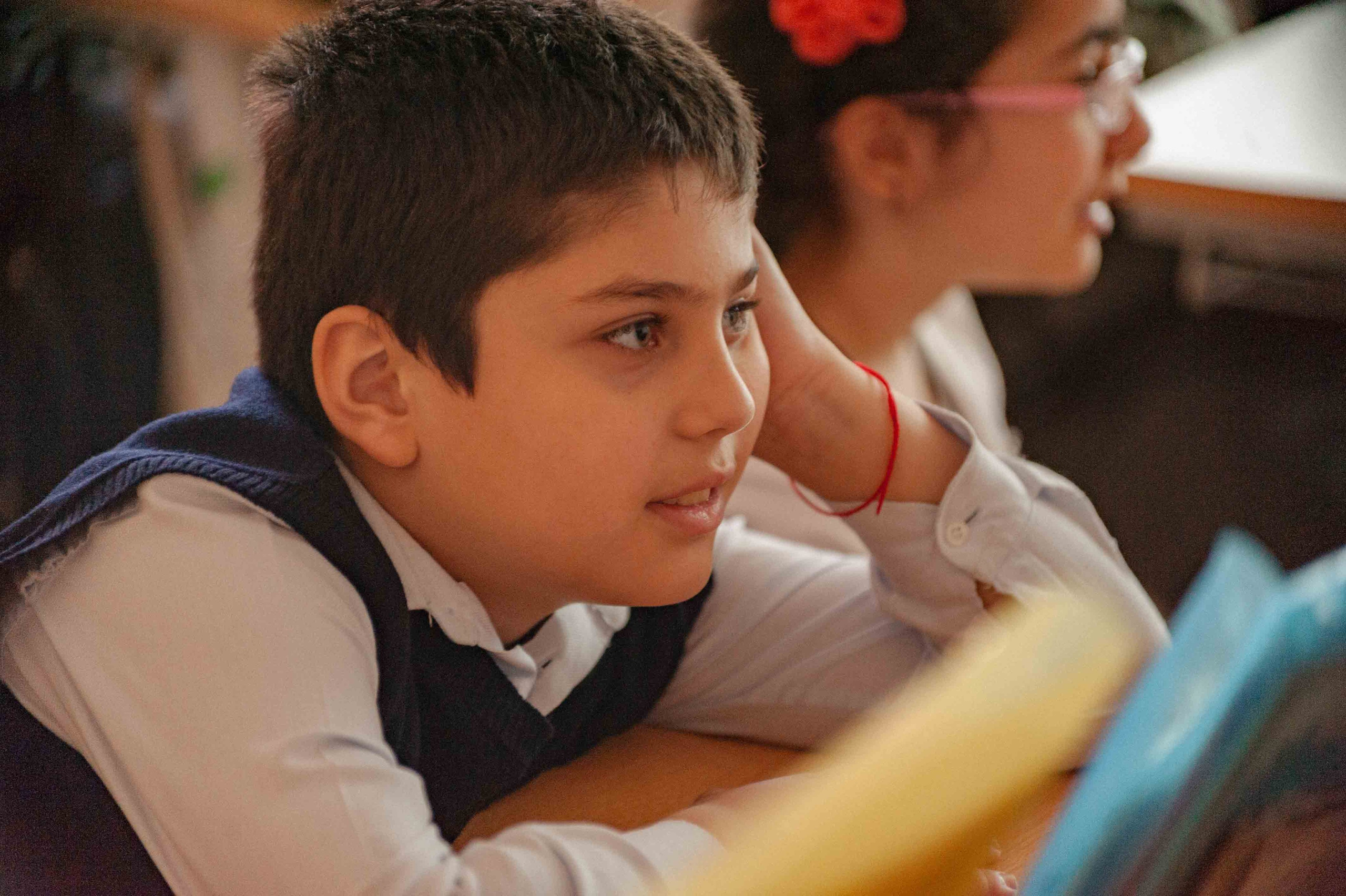 4 класс на уроке, школа 26, Москва, 2013 год. Фотограф и видеограф в Москве и Абу Даби Мария Кулагина