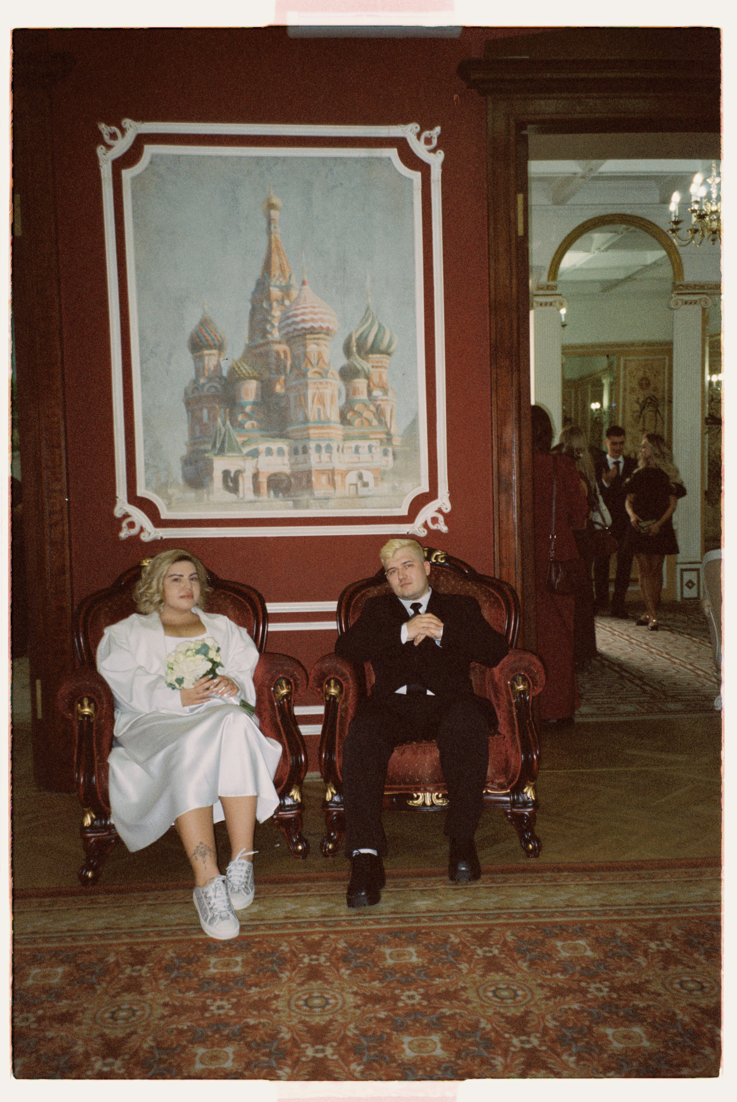 На плёнку (Даша и Лёша). Фотограф в Москве — Евгения Прокопенко