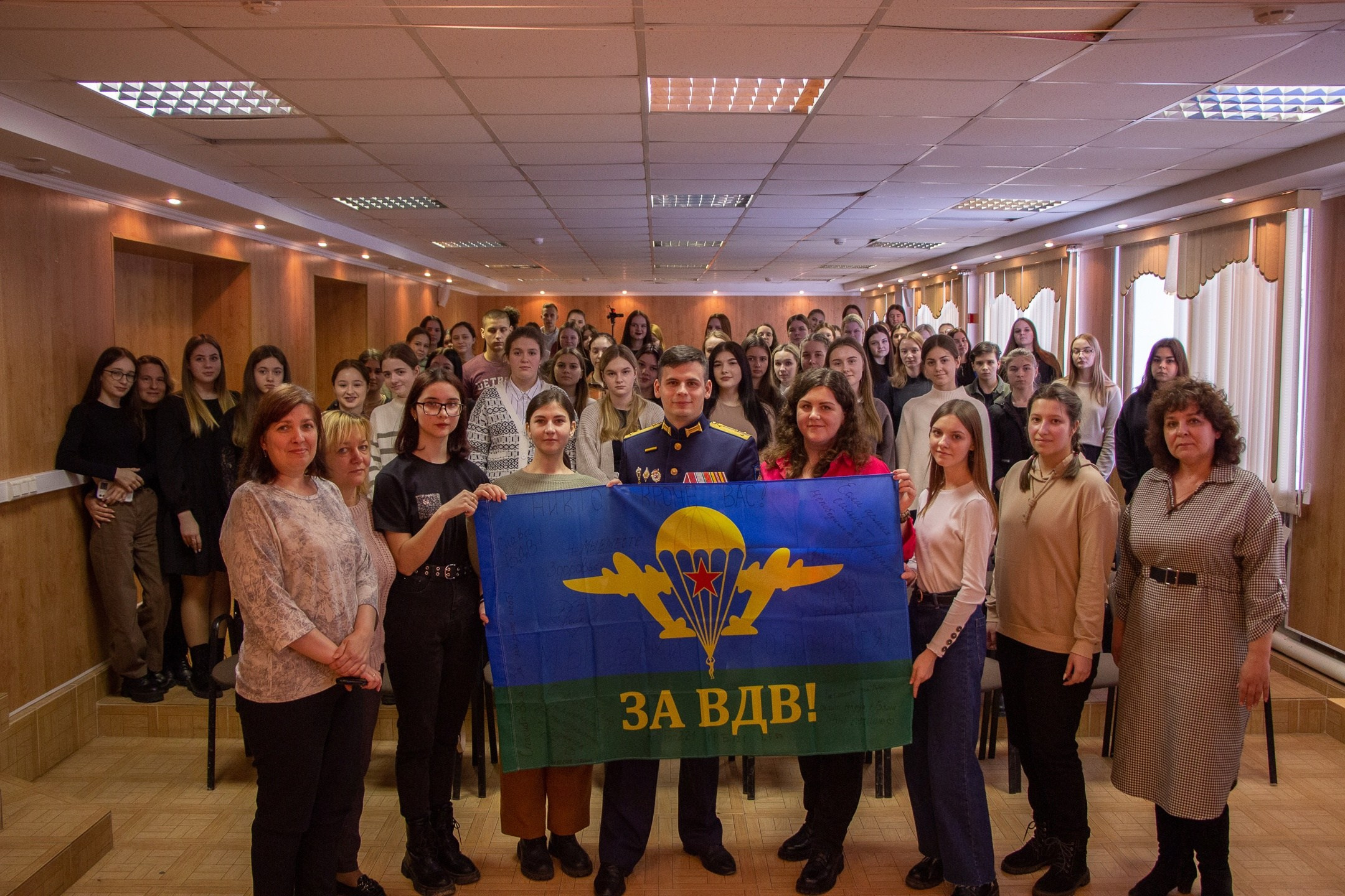 Встреча с ветераном боевых действий. Design by — фото, обучение, портфолио. Фотограф Рязань