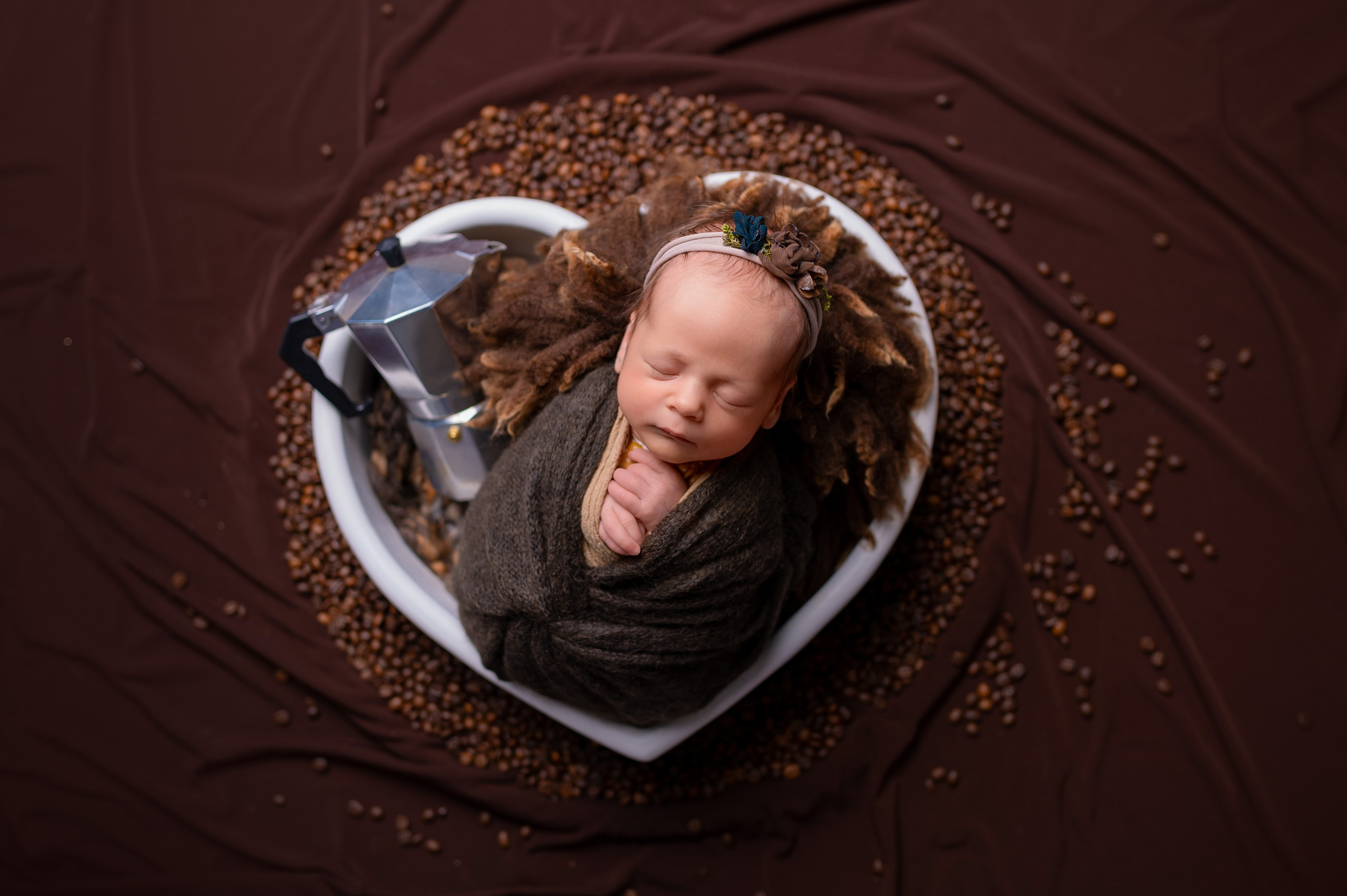 Новорожденные девочки. Детский фотограф в городе Жуковский Алиса Коробанова