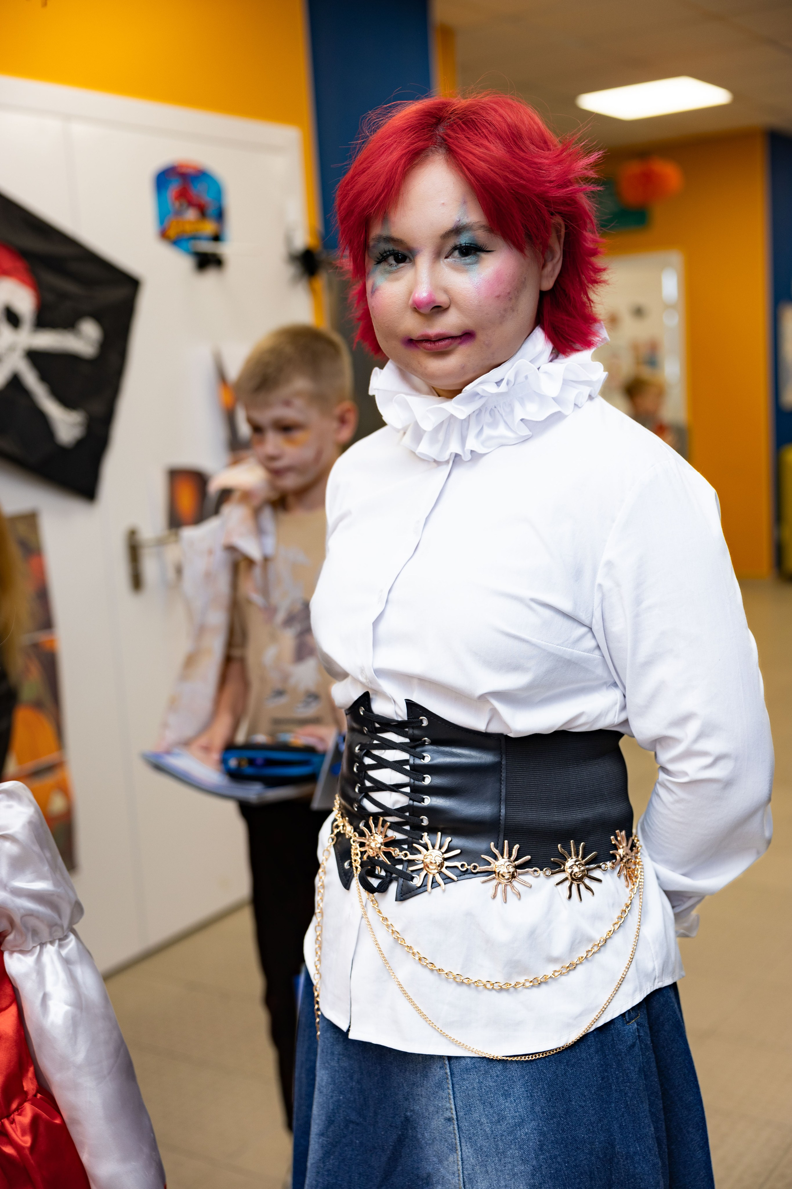 Хеллоуин в школе. Фотограф/видеограф в Санкт-Петербурге Динара Гольдина