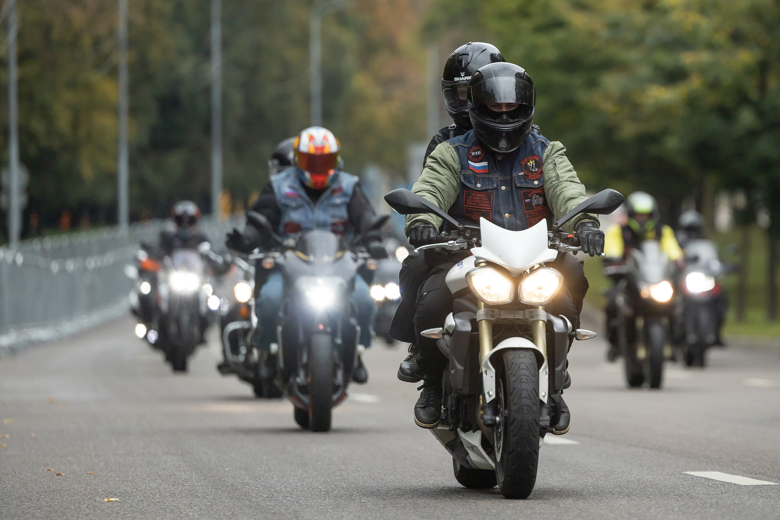 13-й Московский Мотофестиваль. Фотограф Владимир Охрименко