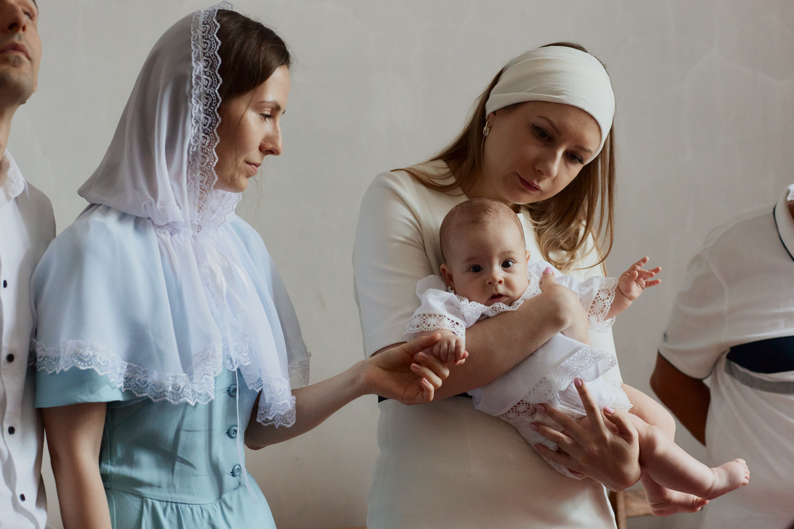 Крещение Анюты. Семейный фотограф в Москве Вера Гук