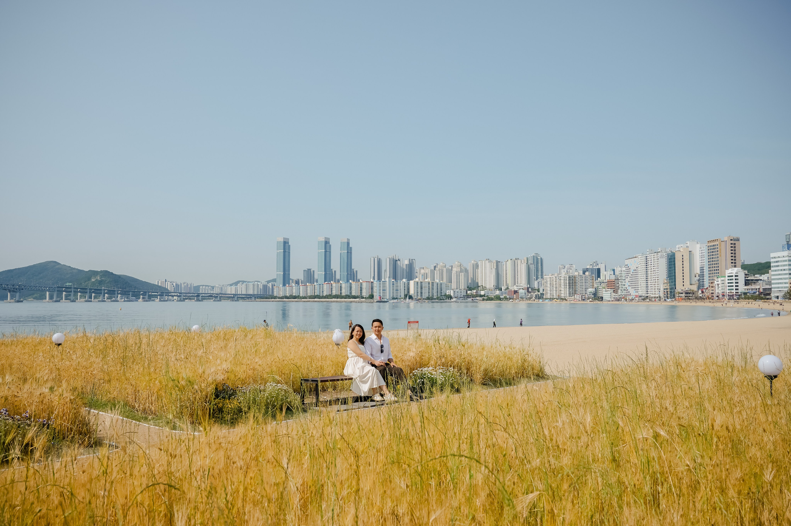 Maternity photoshoot at Gwangalli in Busan. Busan photographer | Фотограф Пусан