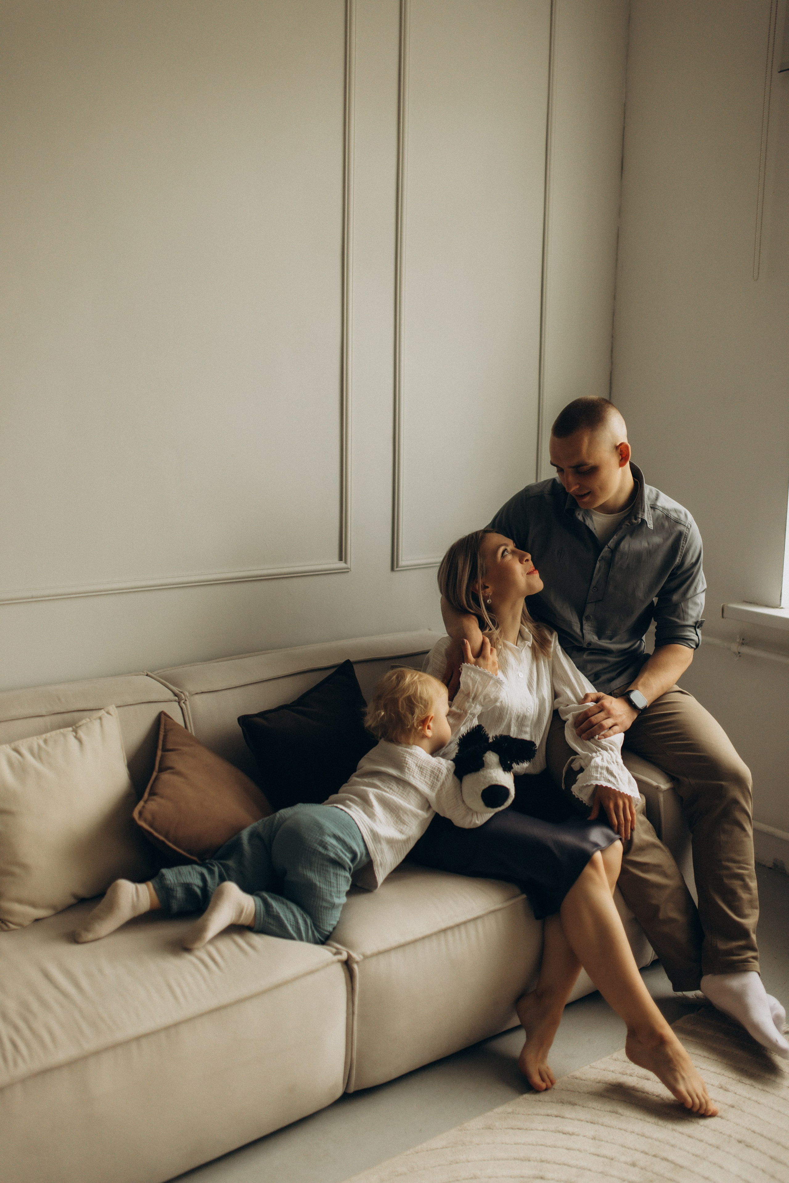 Карина, Леша, Георгий. Семейный фотограф Анастасия Масленникова