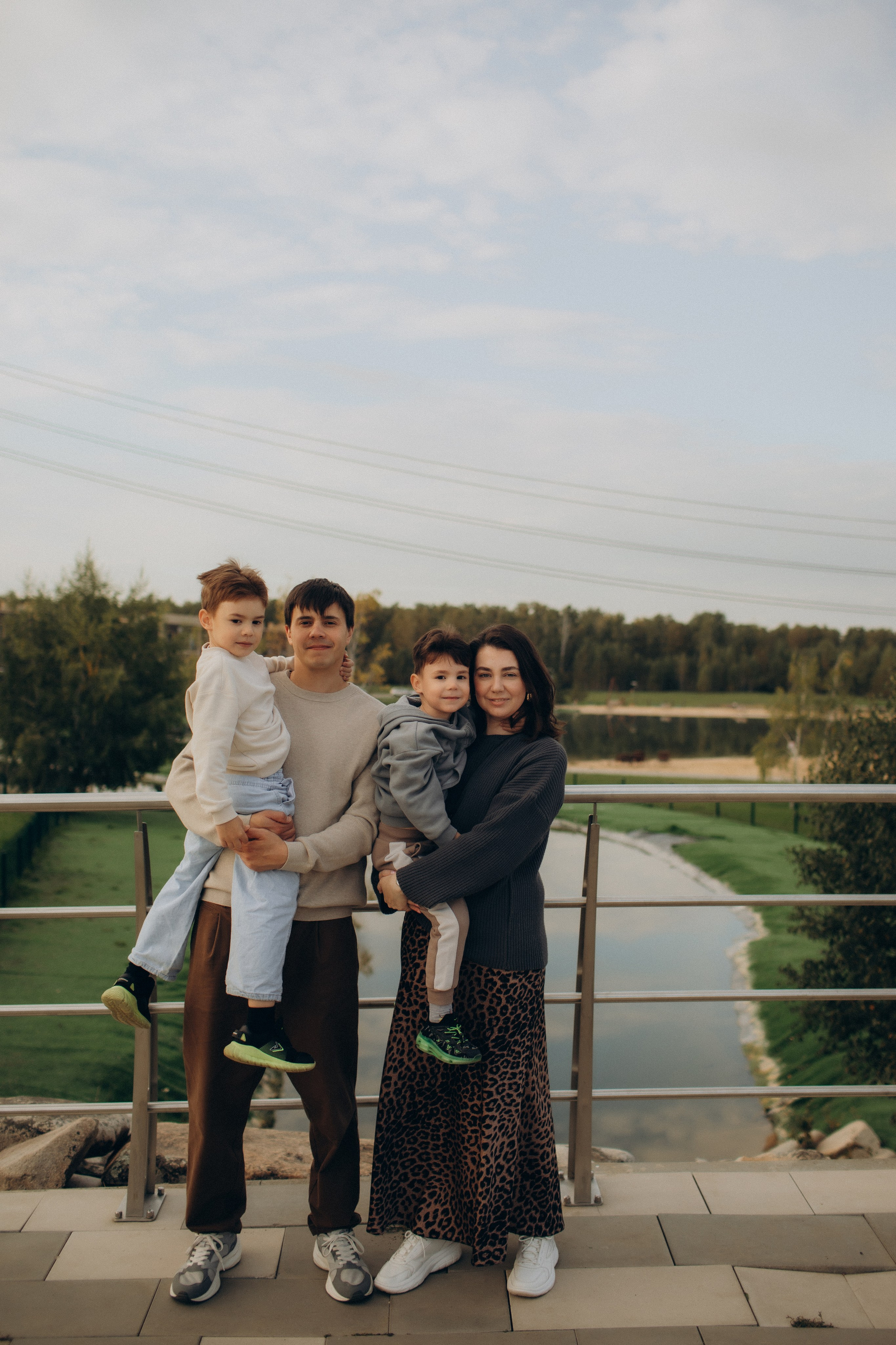 Сентябрьским вечером. Семейный фотограф в Челябинске Ксения Зубкова