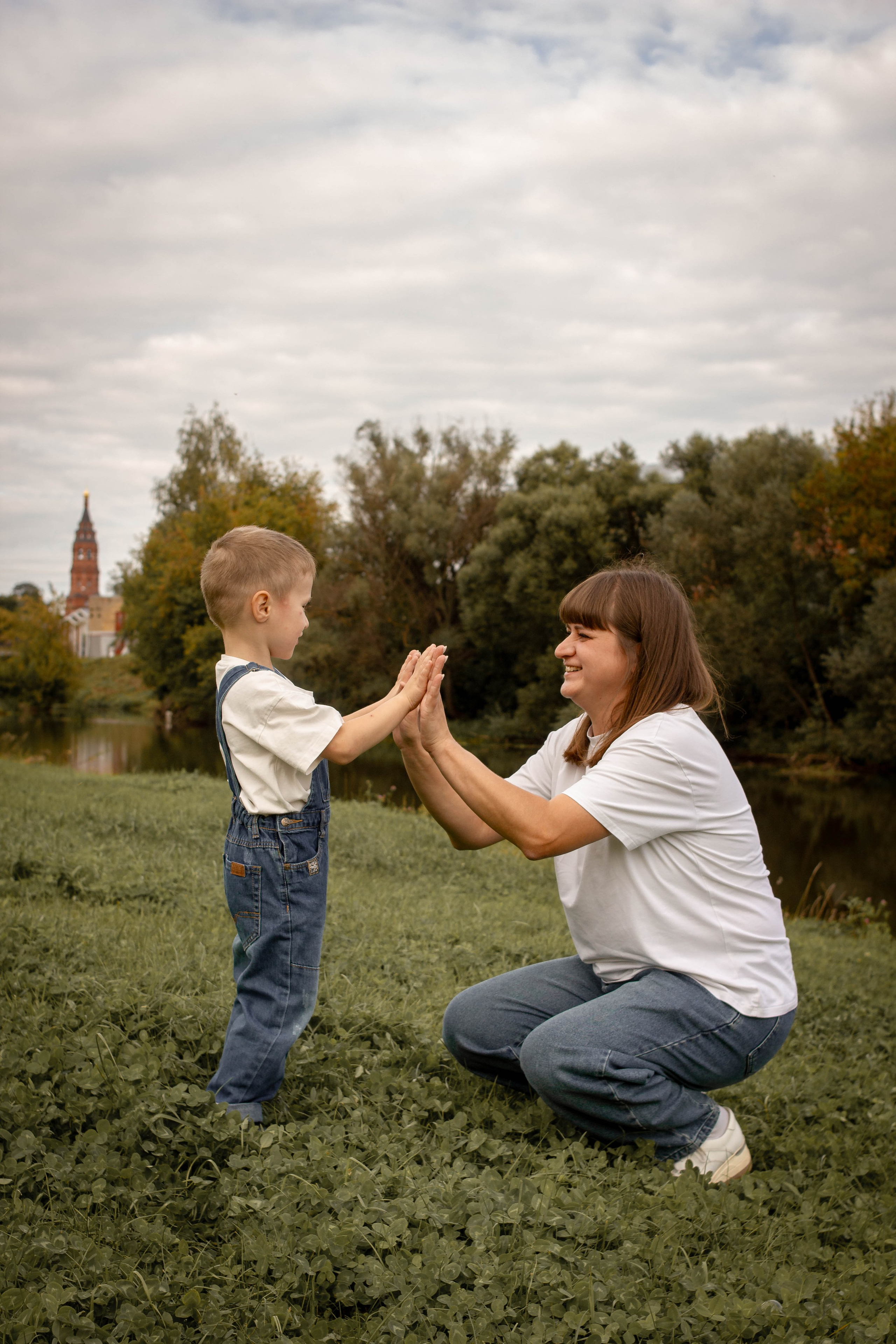 Юля и Рома. Семейный и детский фотограф в Павловском Посаде Сарапкина Наталья