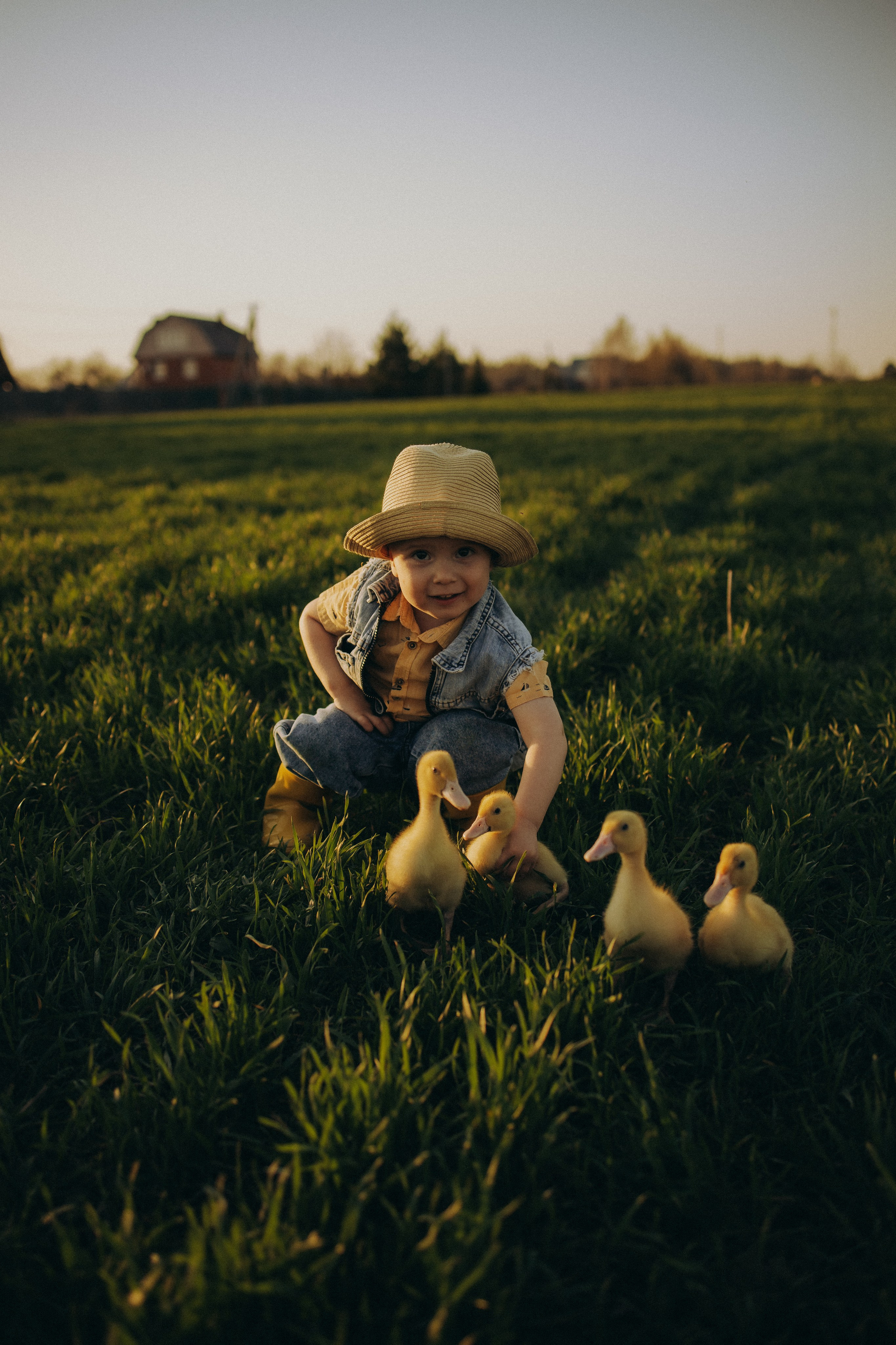 Фотосессия в поле. ОБО МНЕ