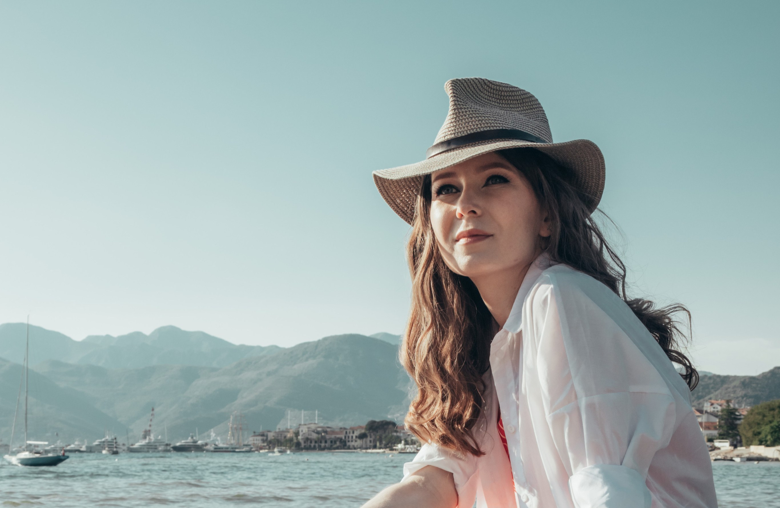 Photo session in Montenegro. Portrait photographer in Tivat Montenegro Katerina Kirsanova