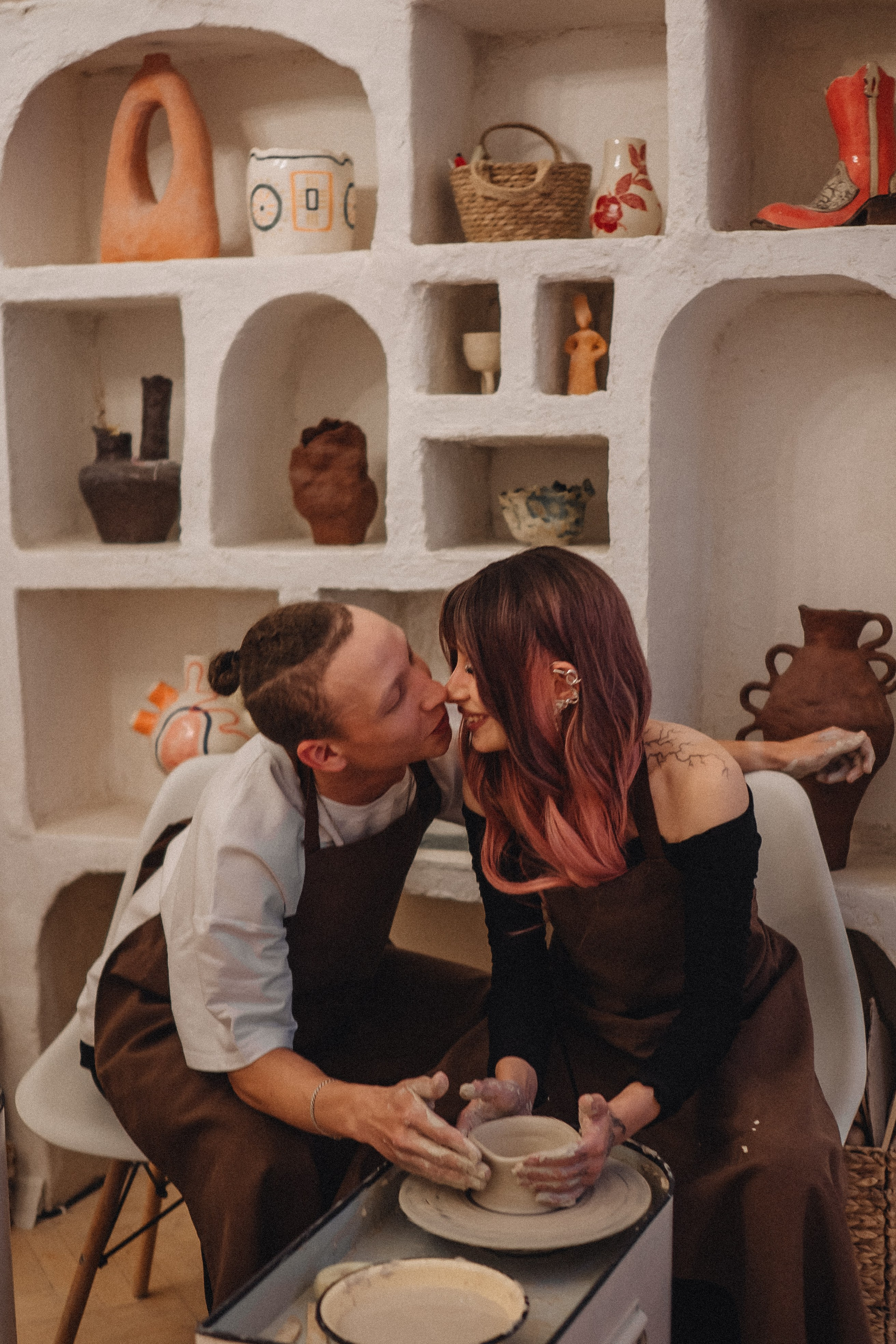 СВИДАНИЕ В ГОНЧАРНОЙ МАСТЕРСКОЙ. Профессиональный фотограф, Санкт-Петербург — Виктория Богомолова