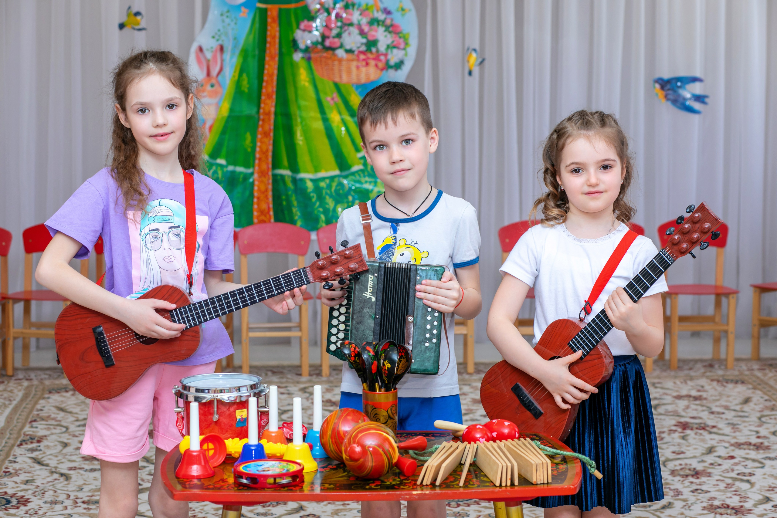 Съемка в детском саду. Выпускные фотокниги