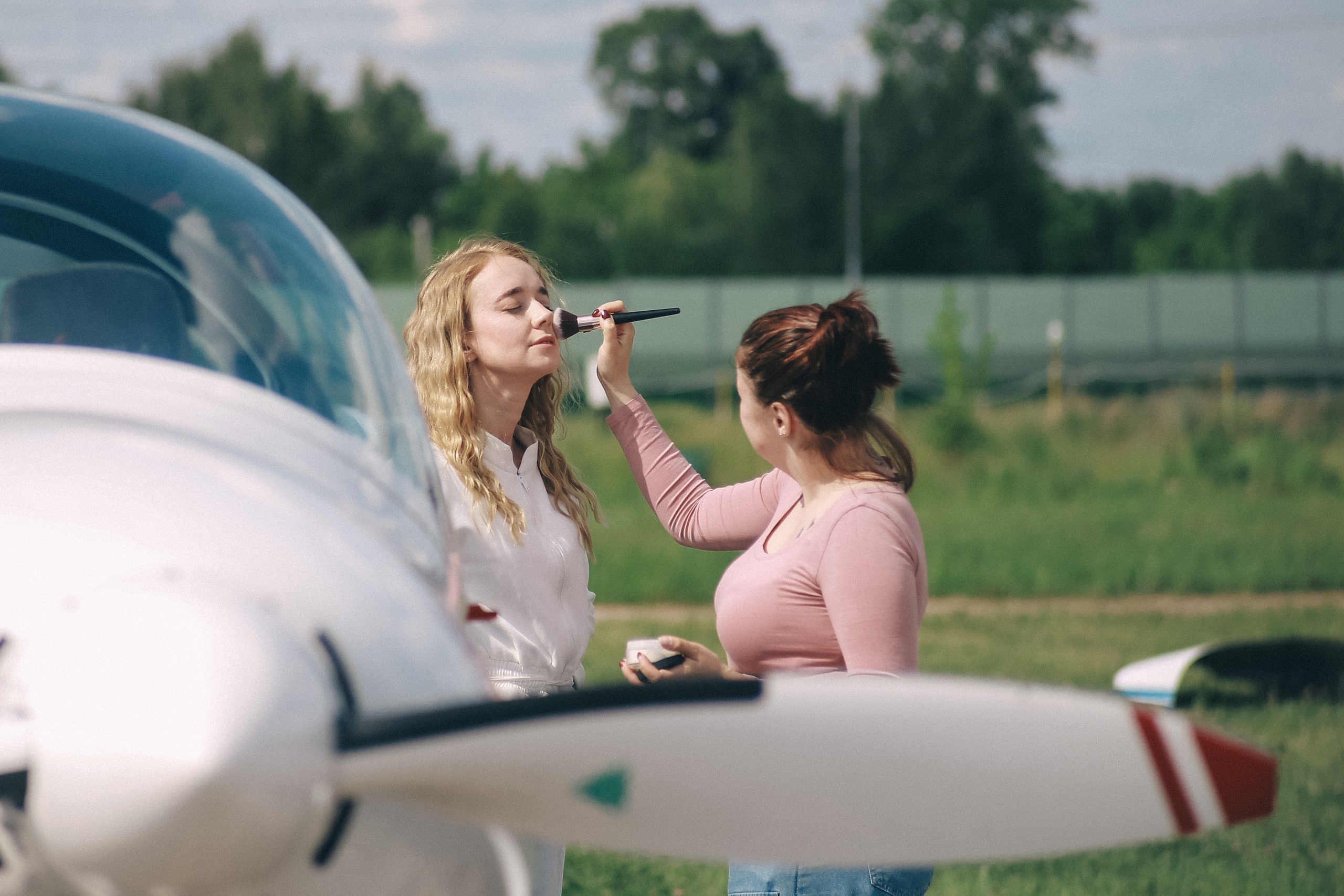 Съёмки фильма «Небо, прощай!». Аэродром Северка. Антонина Морозова, профессиональный семейный фотограф видеограф