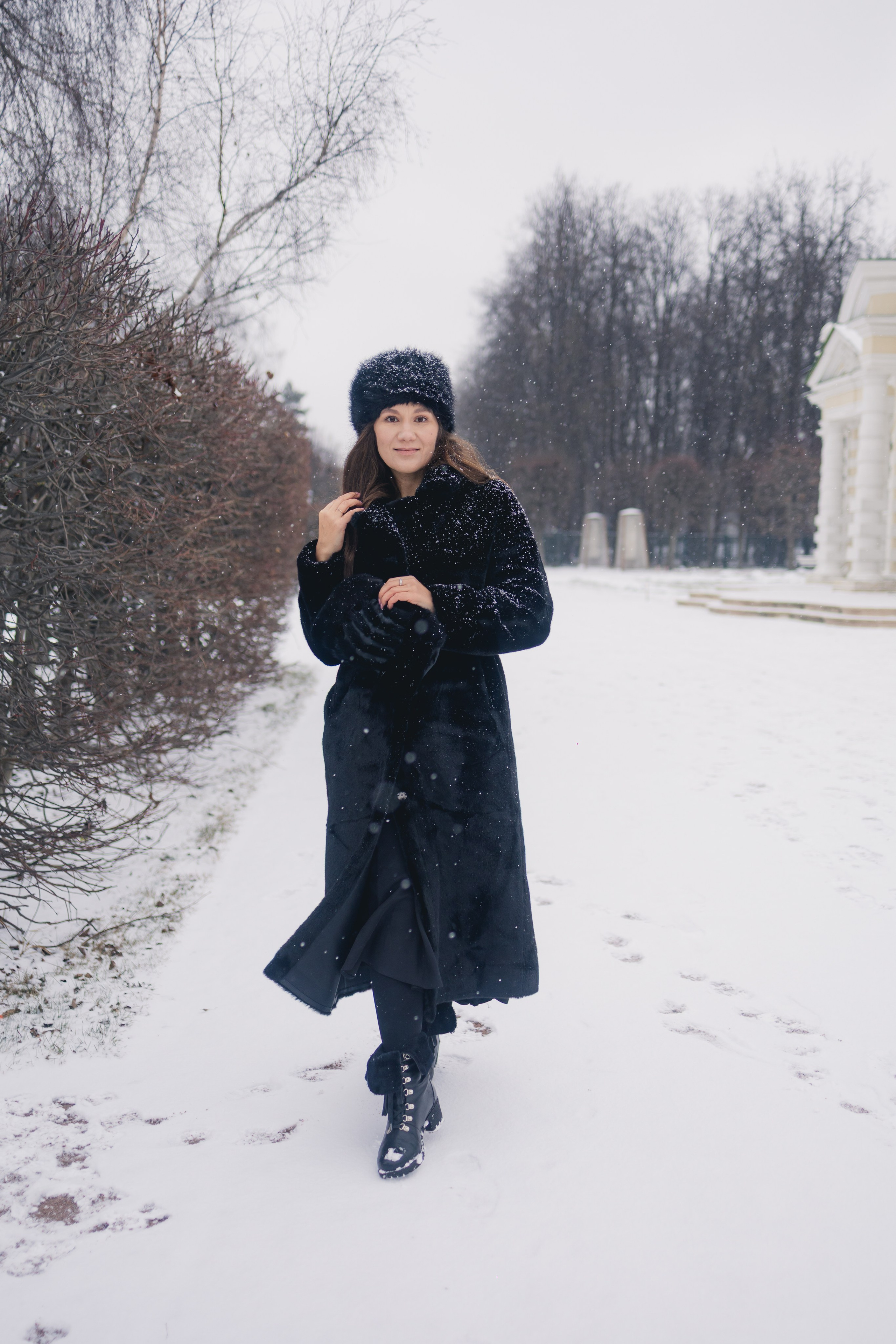 Прогулочная фотосессия с Татьяной в усадьбе Кусково