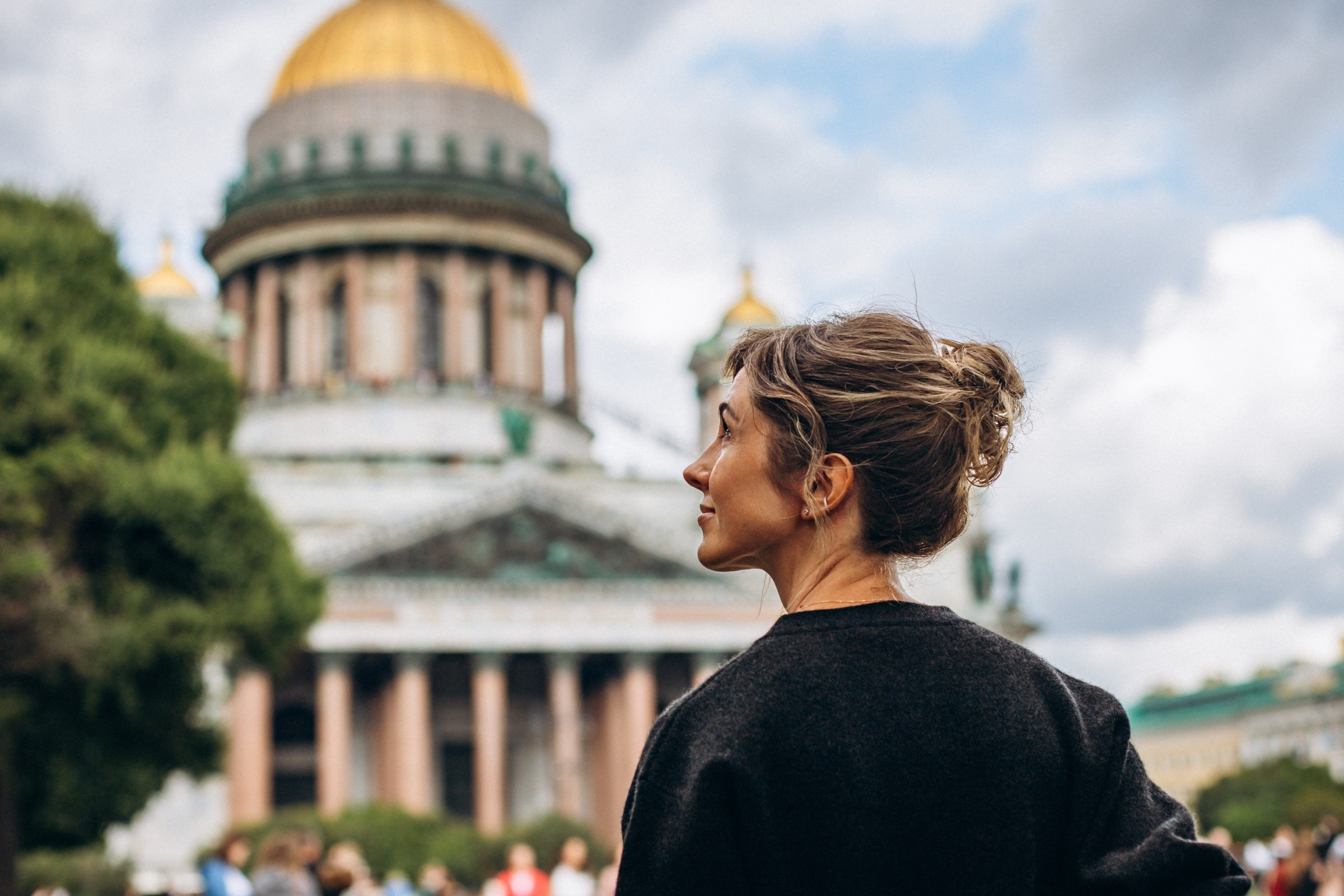 Татьяна в августе. Фотопрогулка в Петербурге. Индивидуальный и семейный фотограф в Санкт-Петербурге