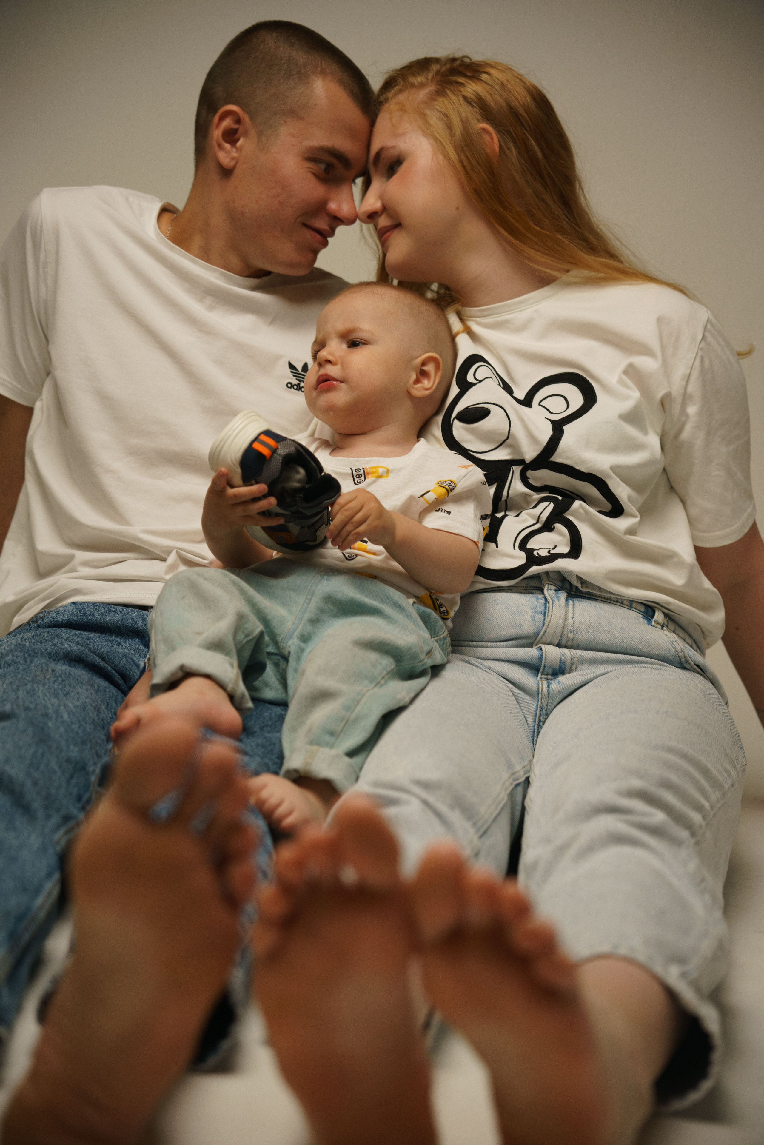 Сергей. Семейная фотосессия в студии. Семейный фотограф в Омске Александра Яровикова