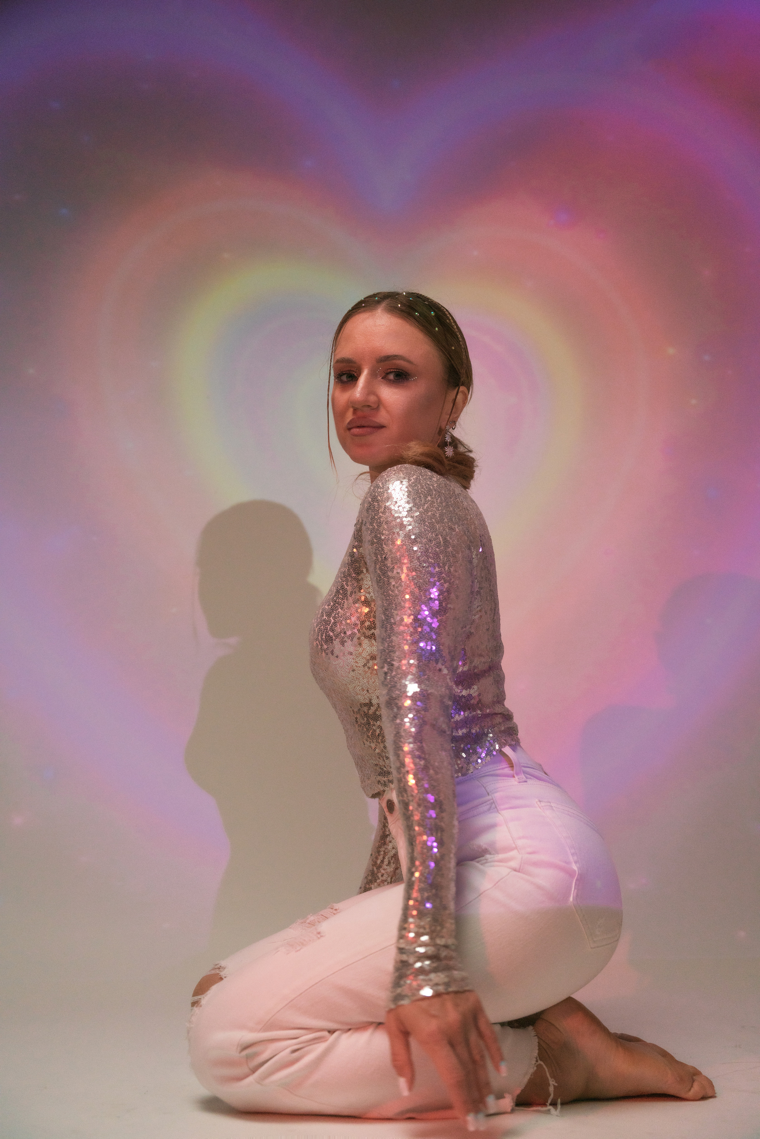 Студийная съемка с проектором. Семейный фотограф в Омске Александра Яровикова