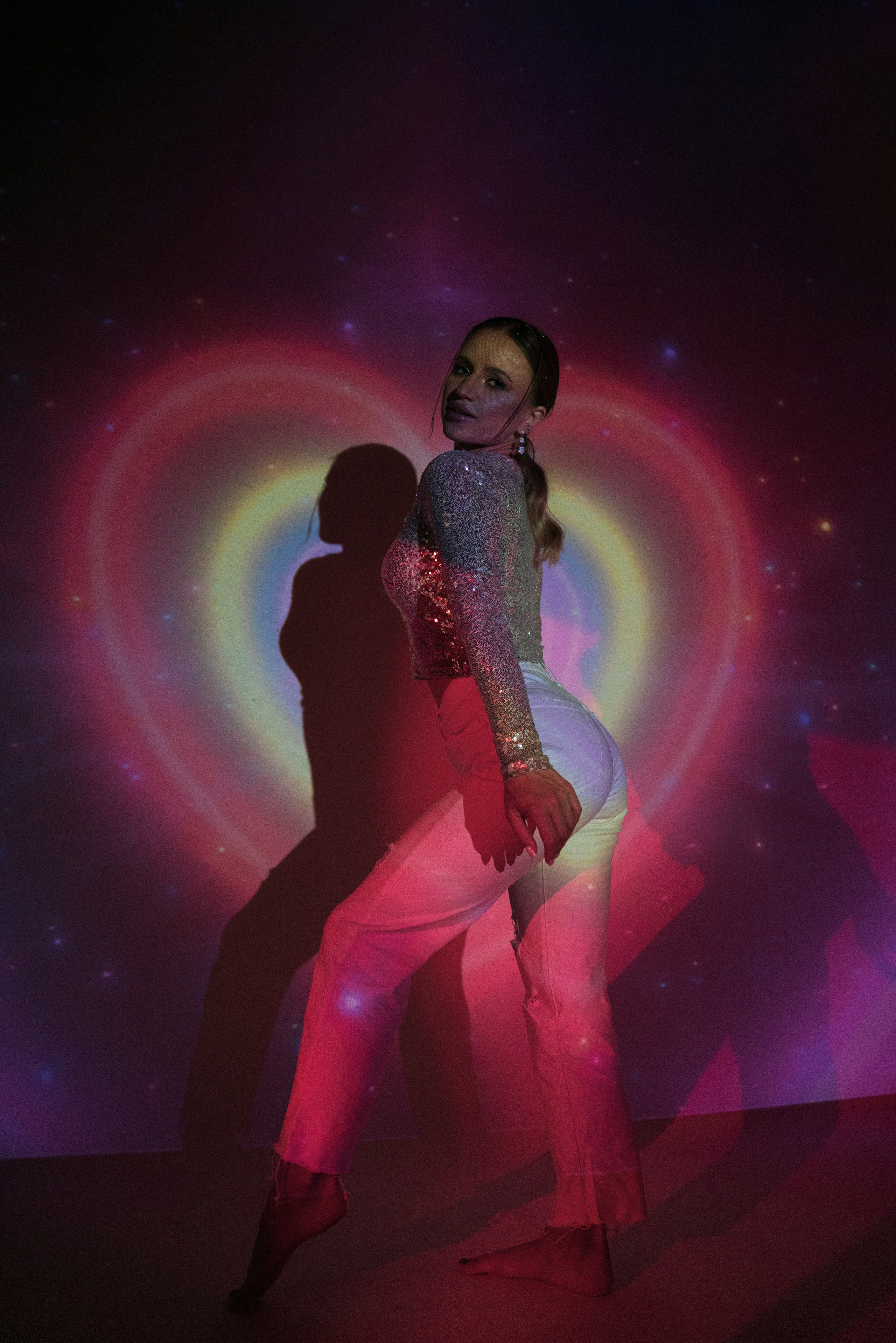 Студийная съемка с проектором. Семейный фотограф в Омске Александра Яровикова