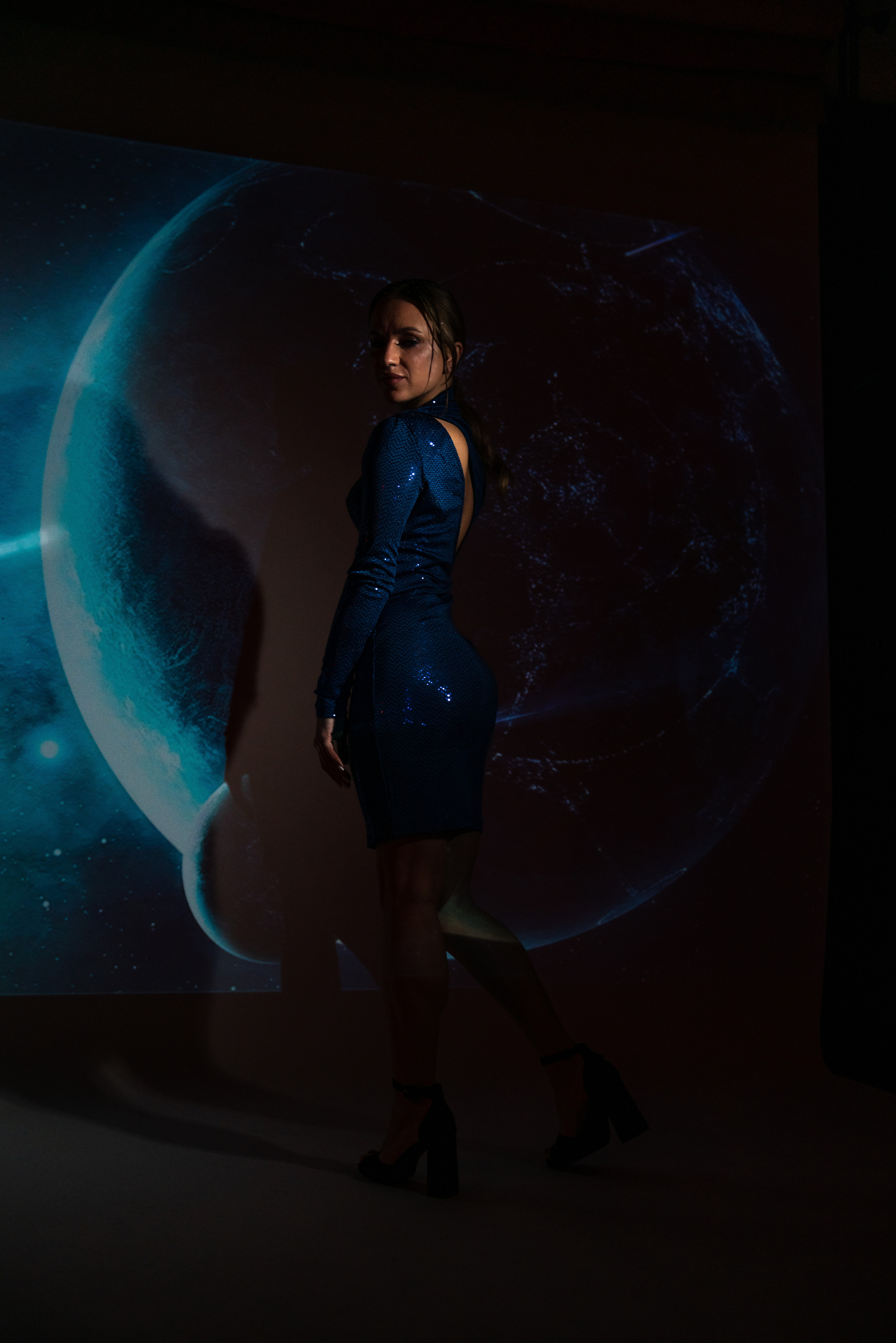 Студийная съемка с проектором. Семейный фотограф в Омске Александра Яровикова