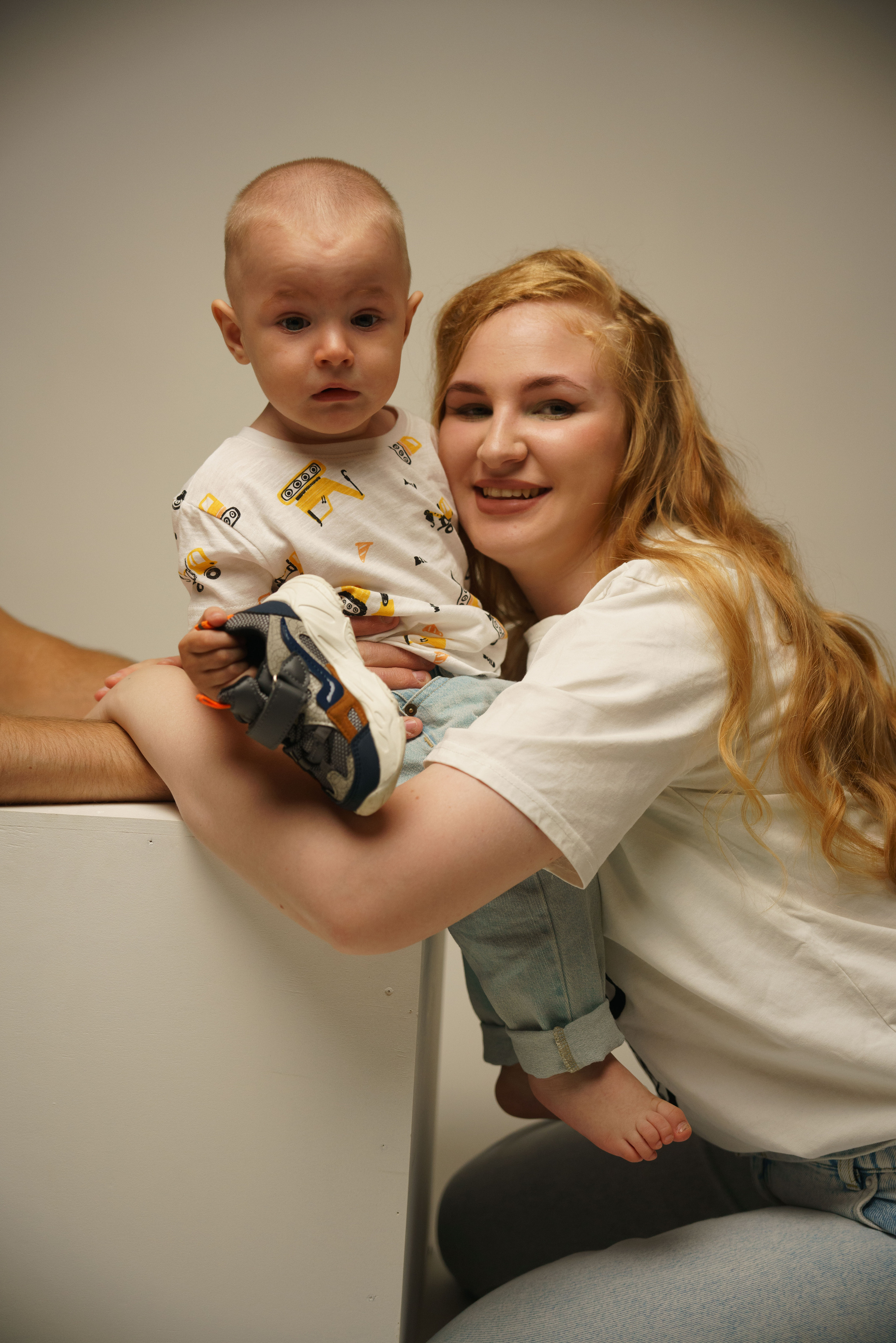 Сергей. Семейная фотосессия в студии. Семейный фотограф в Омске Александра Яровикова