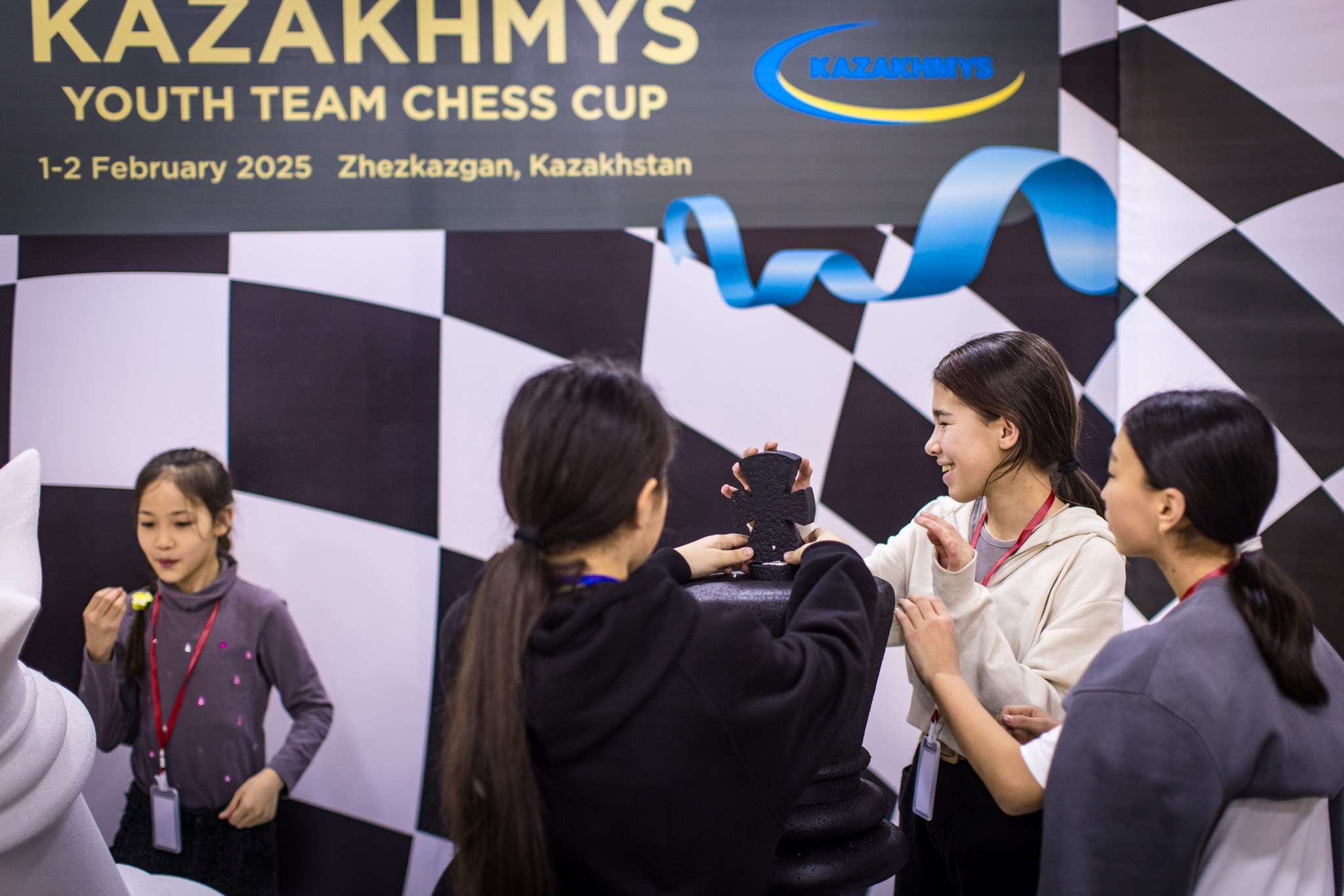 2025.02.02 KAZAKHMYS Youth Team Chess CUP 2025 — Day2_rapid. Фотограф Анна Штурман (репортажная съёмка любых событий и мероприятий) Anna Shtourman photographer